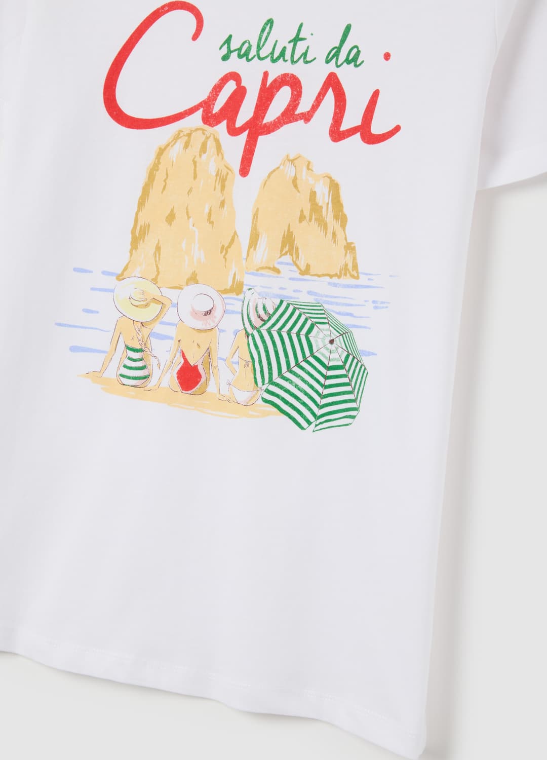 T-shirt In Puro Cotone Bianca Regular Fit | OVS T-shirt In Puro Cotone Bianca Regular Fit - 5 | OVS