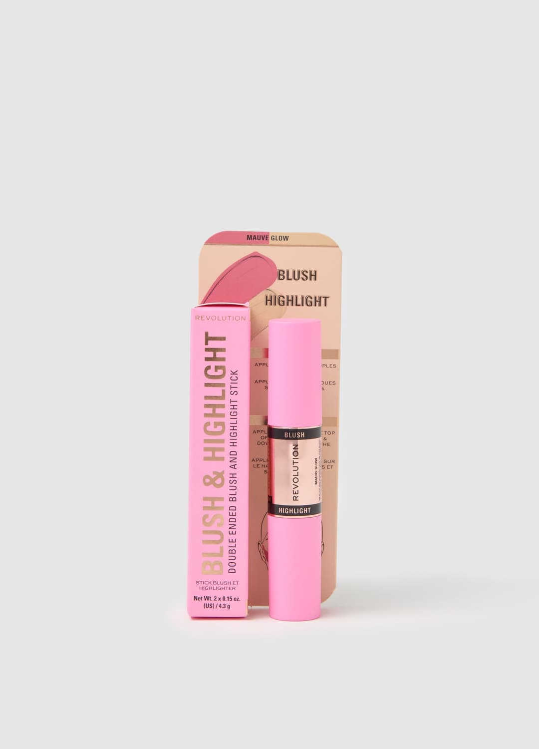 Blush & Highlight Stick Flushing Pink | OVS Blush & Highlight Stick Flushing Pink - 3 | OVS