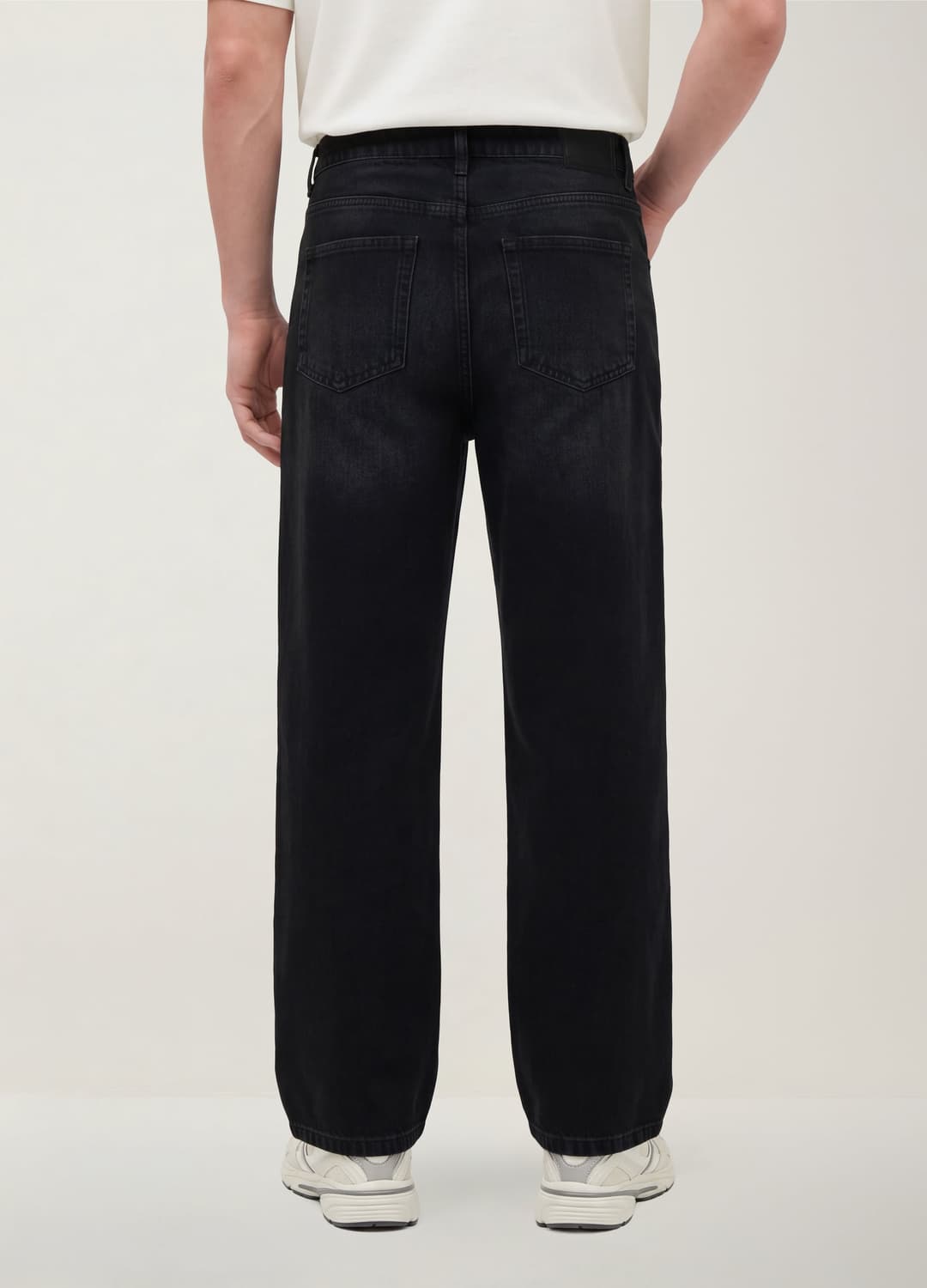 Jeans Denim Neri Wide Leg In Puro Cotone | OVS Jeans Denim Neri Wide Leg In Puro Cotone - 1 | OVS