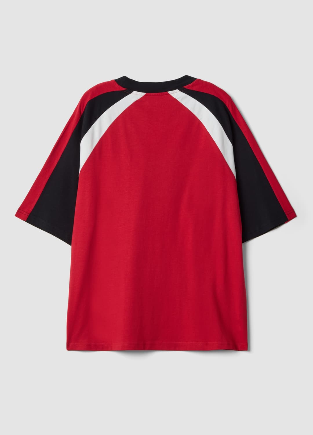 T-shirt Rossa In Puro Cotone Con Scritta Frontale Relaxed Fit | OVS T-shirt Rossa In Puro Cotone Con Scritta Frontale Relaxed Fit - 6 | OVS