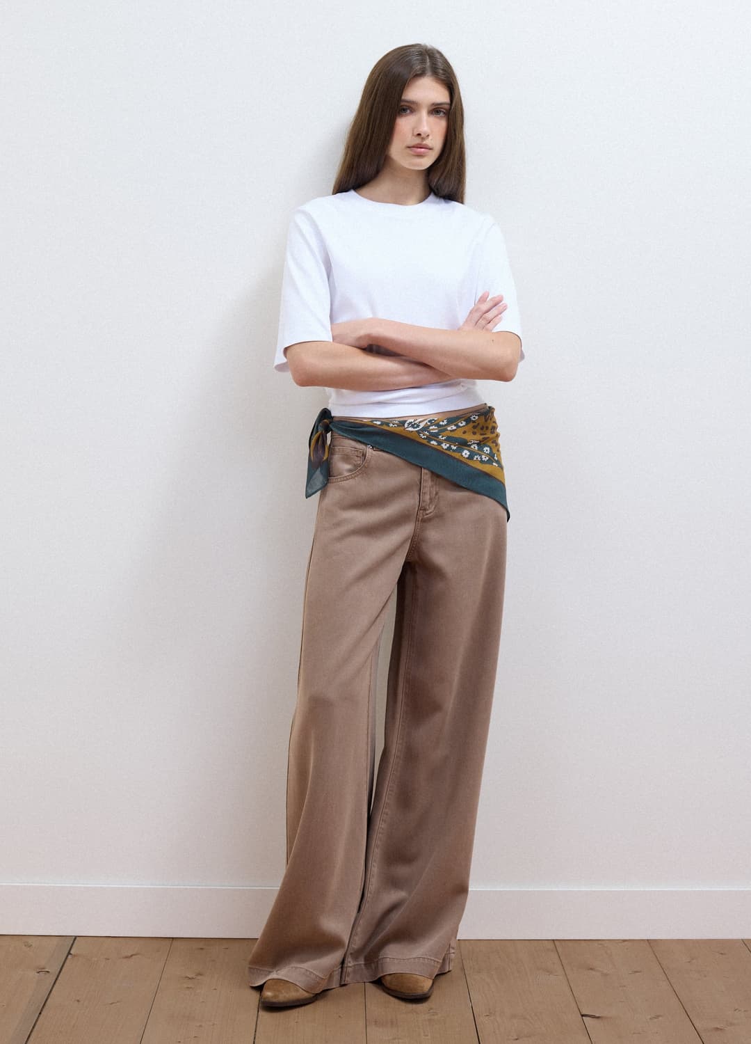 T-shirt Boxy Fit Bianca In Misto Cotone E Viscosa | OVS T-shirt Boxy Fit Bianca In Misto Cotone E Viscosa - 1 | OVS