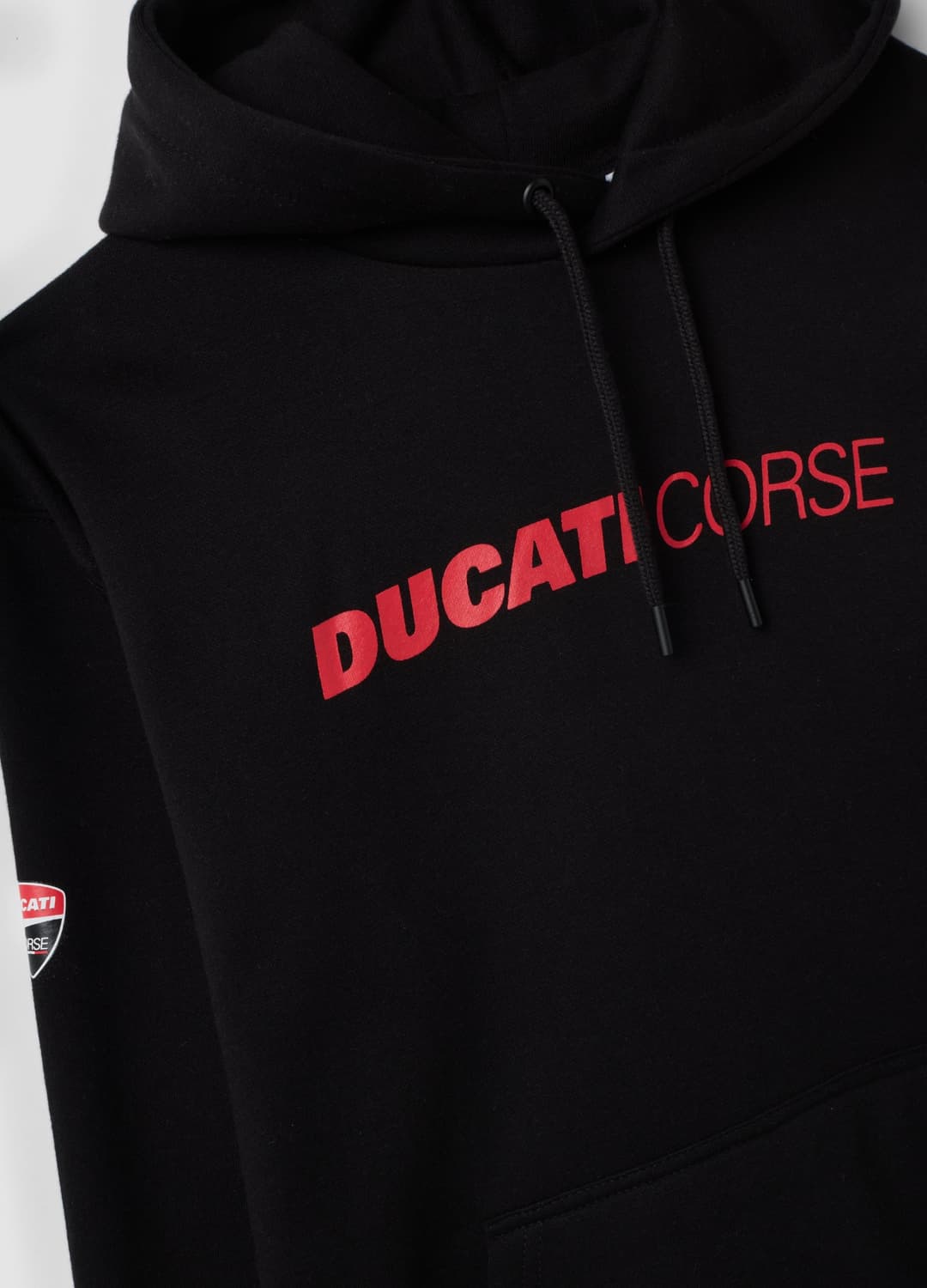 Felpa Nera In Misto Cotone Con Cappuccio E Stampa Ducati Relaxed Fit | OVS Felpa Nera In Misto Cotone Con Cappuccio E Stampa Ducati Relaxed Fit - 5 | OVS