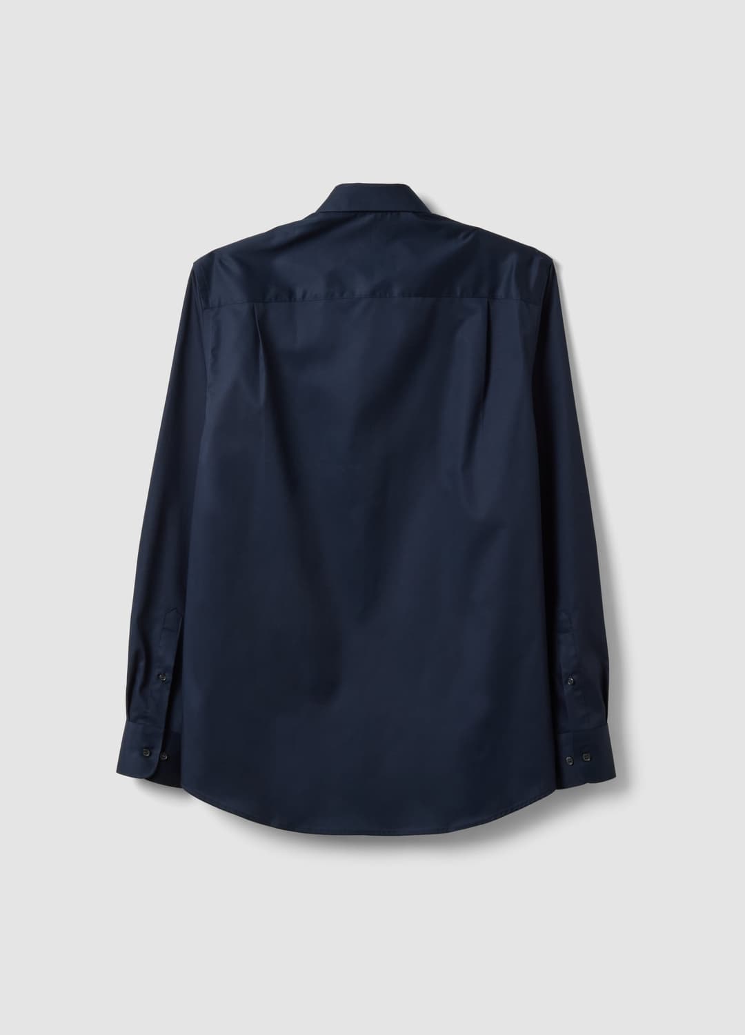 Camicia Blu In Puro Cotone Con Colletto Classico Regular Fit No Iron | OVS Camicia Blu In Puro Cotone Con Colletto Classico Regular Fit No Iron - 5 | OVS