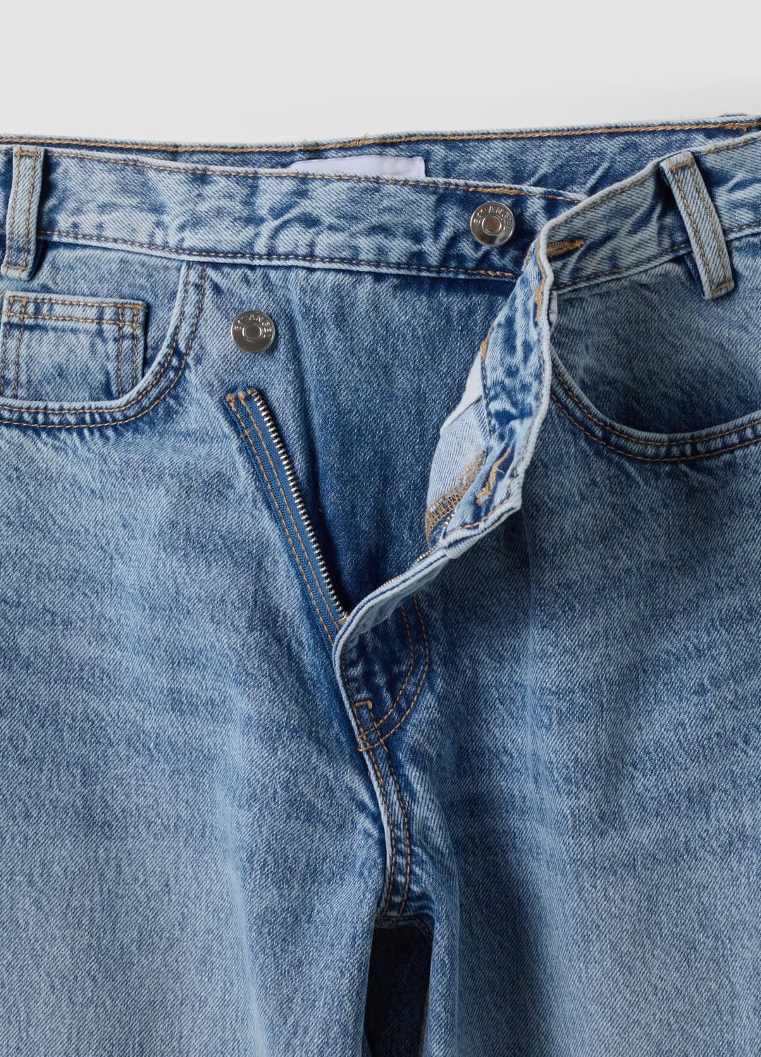 Hellblaue Jeans Aus Reiner Baumwolle Im Denim | OVS Hellblaue Jeans Aus Reiner Baumwolle Im Denim - 6 | OVS