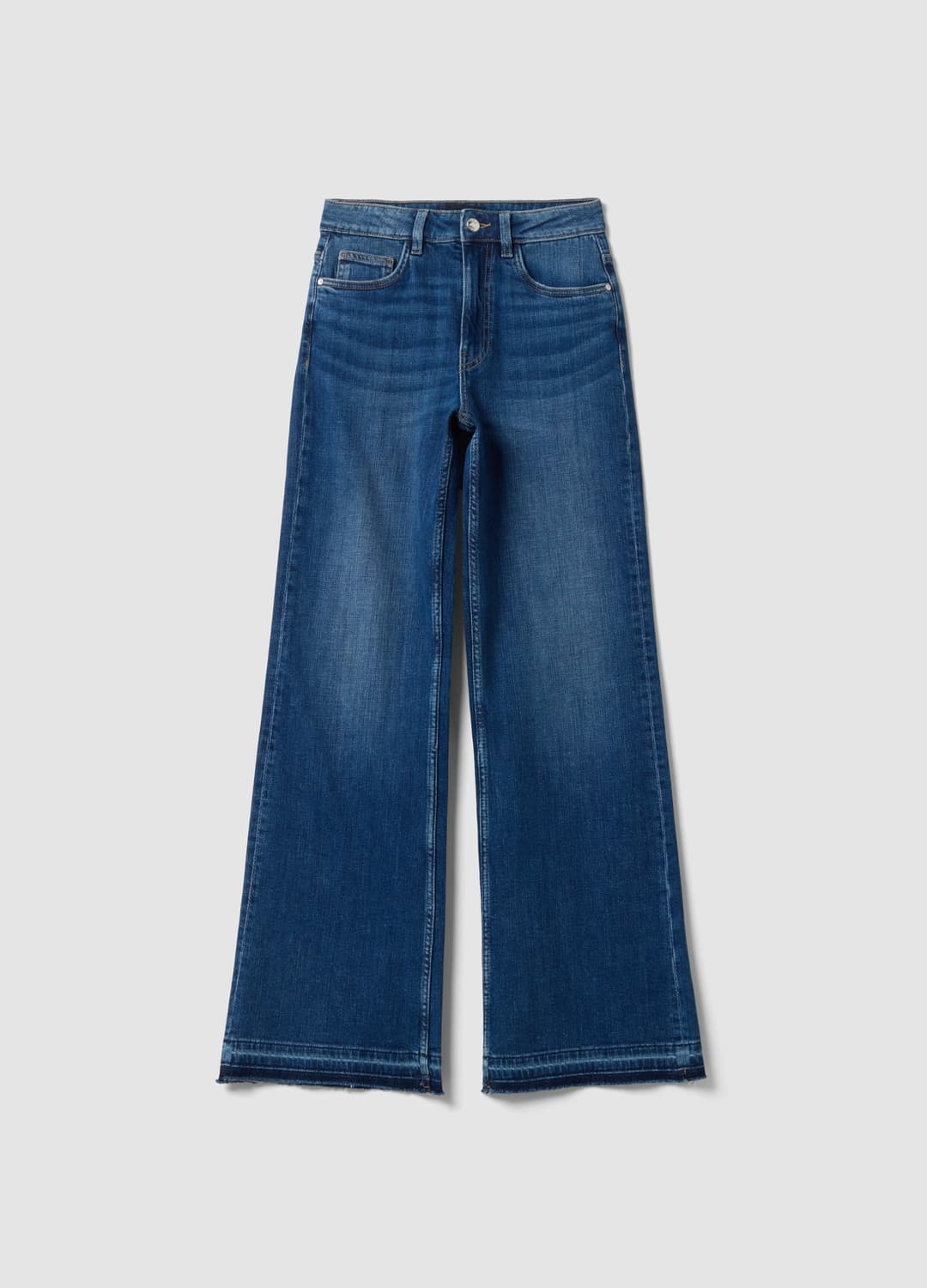 Jeans Blu In Cotone Elasticizzato Wide Leg | OVS Jeans Blu In Cotone Elasticizzato Wide Leg - 11 | OVS