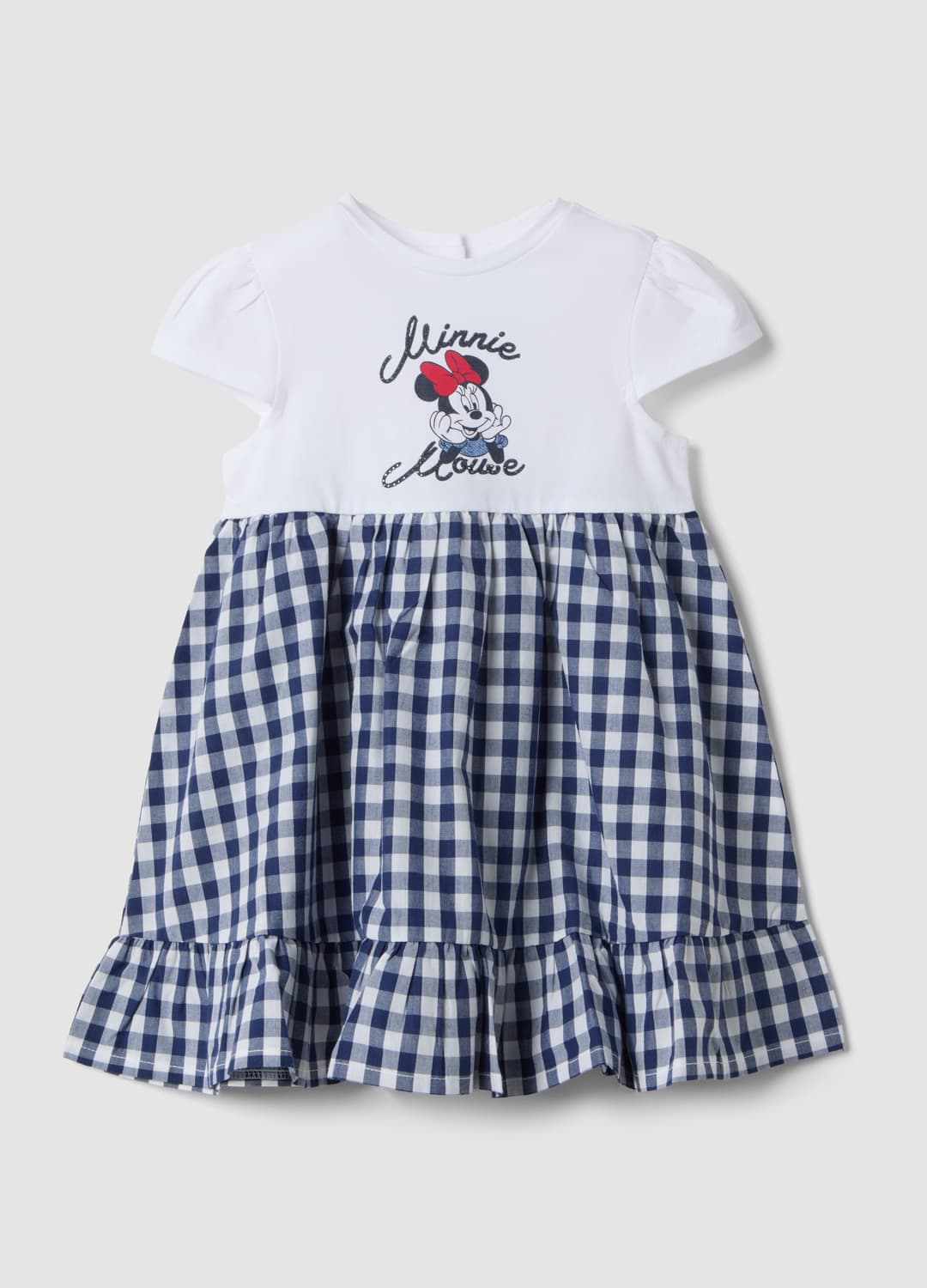 Vestito Wide In Cotone Elasticizzato Multicolor Da Bimba Con Minnie | OVS Vestito Wide In Cotone Elasticizzato Multicolor Da Bimba Con Minnie - 0 | OVS