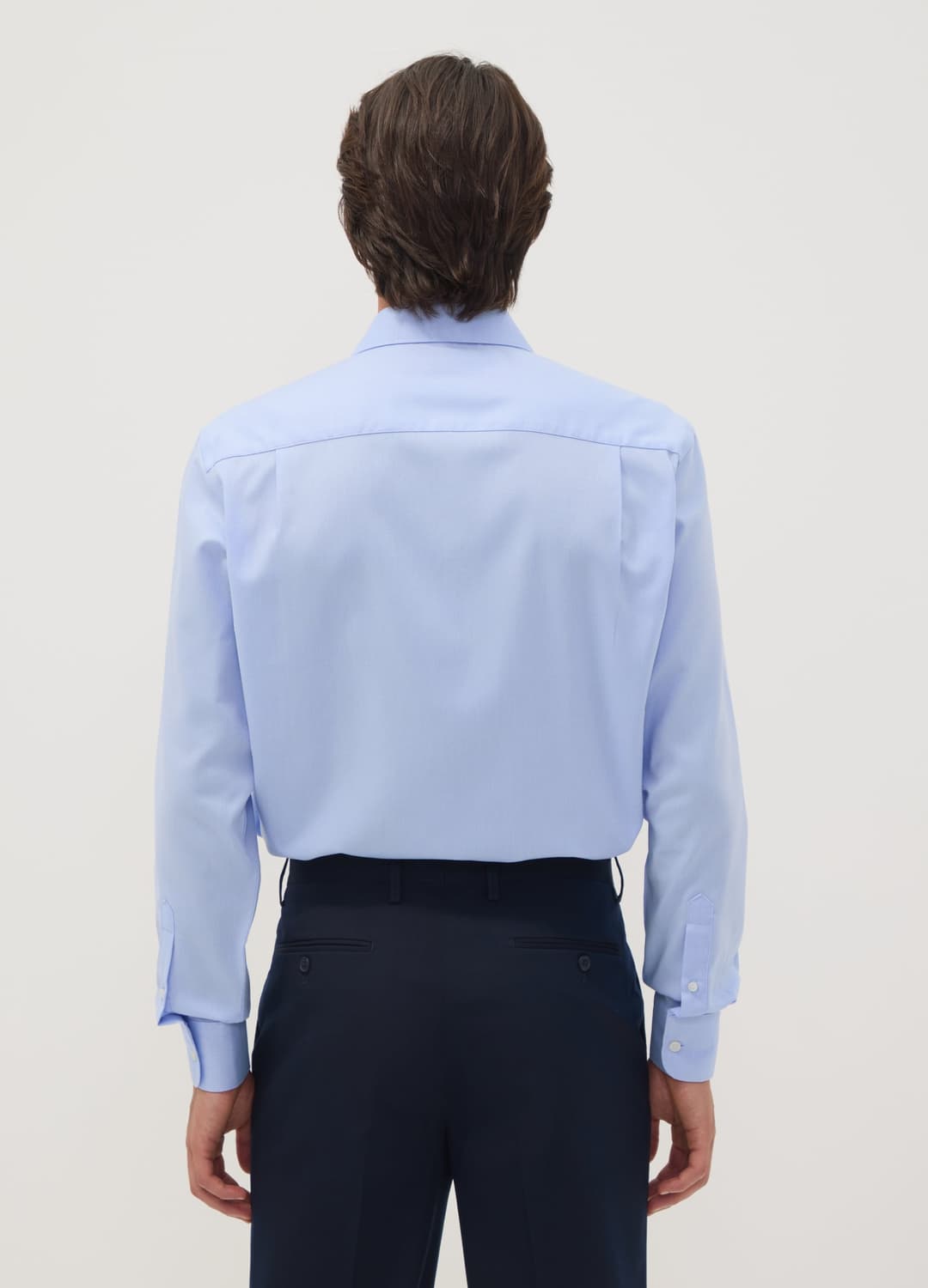 Camicia Azzurra In Puro Cotone No Iron Regular Fit | OVS Camicia Azzurra In Puro Cotone No Iron Regular Fit - 3 | OVS