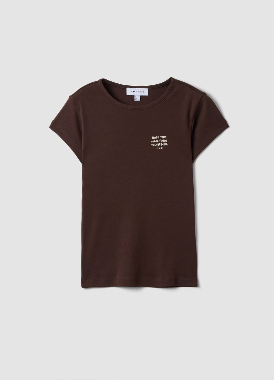 Weißes T-shirt Aus Reiner Baumwolle Mit Rundhalsausschnitt Und Herzprint | OVS Weißes T-shirt Aus Reiner Baumwolle Mit Rundhalsausschnitt Und Herzprint - 4 | OVS