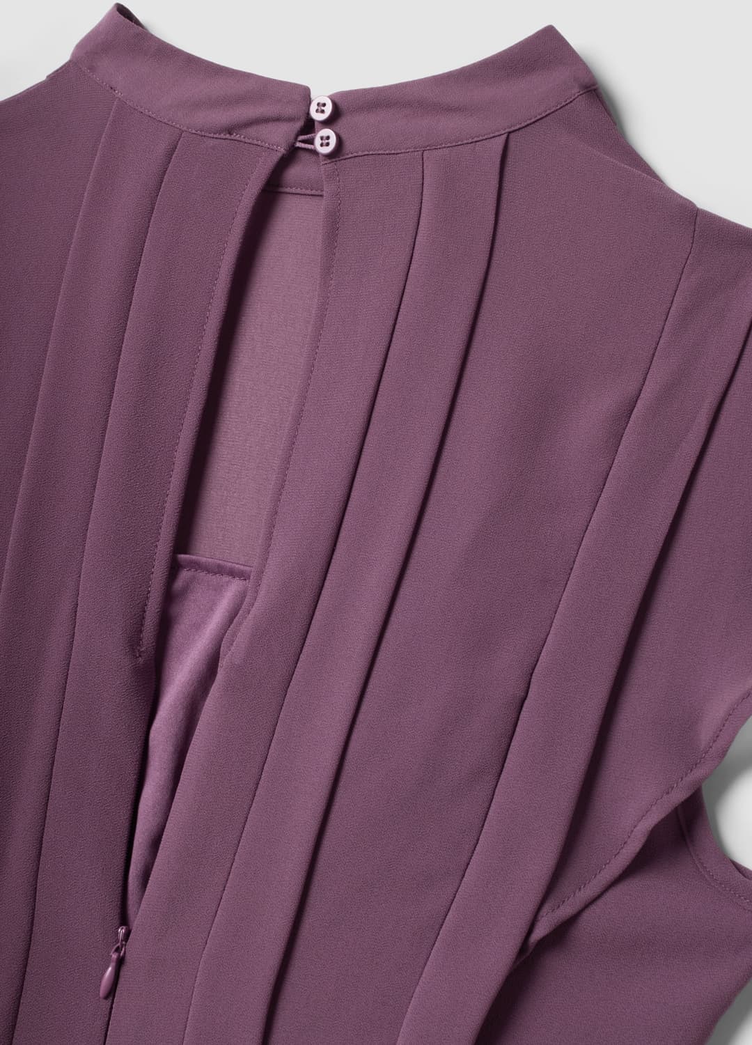 Violettes Kleid Mit Kurzen Volantärmeln In Relaxed Fit | OVS Violettes Kleid Mit Kurzen Volantärmeln In Relaxed Fit - 5 | OVS
