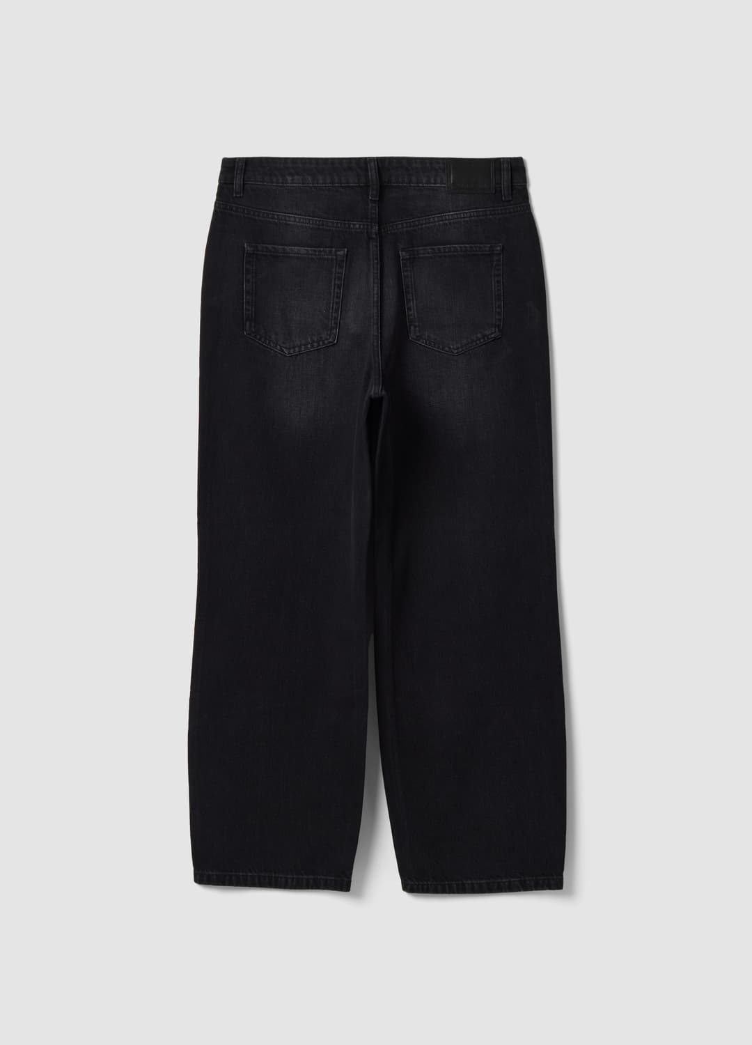 Jeans Denim Neri Wide Leg In Puro Cotone | OVS Jeans Denim Neri Wide Leg In Puro Cotone - 5 | OVS