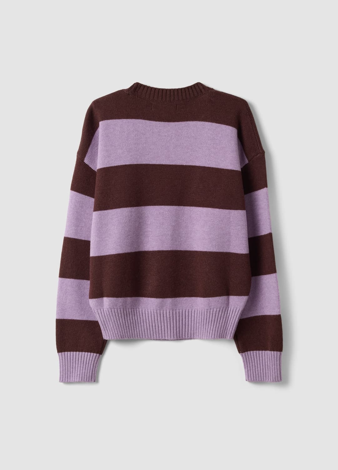 Mehrfarbiger Gestreifter Pullover Aus Viskosemix Mit Teddybär-stickerei | OVS Mehrfarbiger Gestreifter Pullover Aus Viskosemix Mit Teddybär-stickerei - 5 | OVS