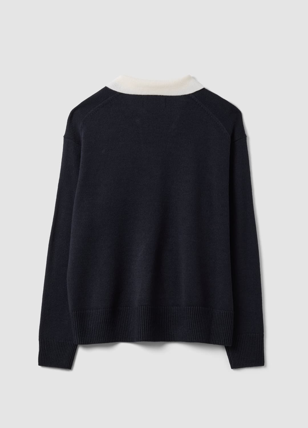 Blauer Pullover Aus Wollmix Mit Polokragen | OVS Blauer Pullover Aus Wollmix Mit Polokragen - 2 | OVS