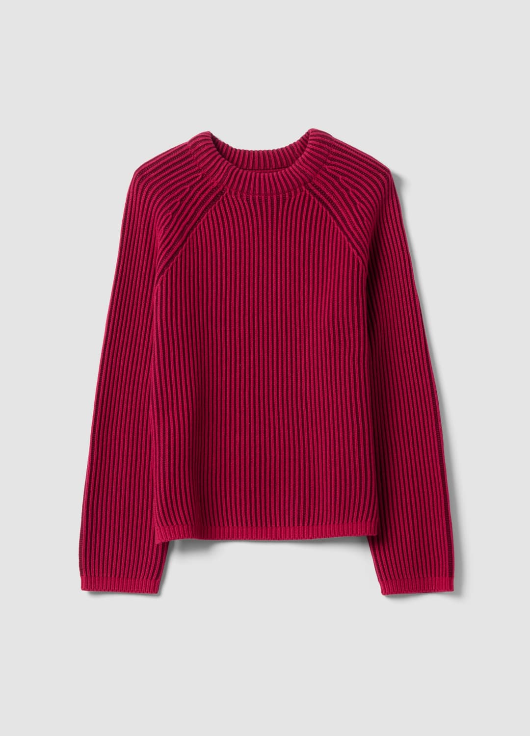 Maglia Multicolor In Puro Cotone A Coste Con Girocollo Regular Fit | OVS Maglia Multicolor In Puro Cotone A Coste Con Girocollo Regular Fit - 4 | OVS