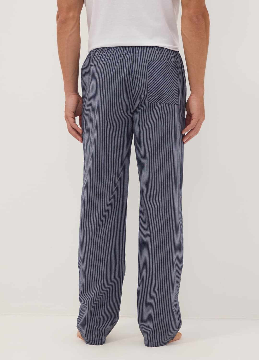 Pantaloni Del Pigiama Blu In Cotone Organico A Quadri | OVS Pantaloni Del Pigiama Blu In Cotone Organico A Quadri - 9 | OVS