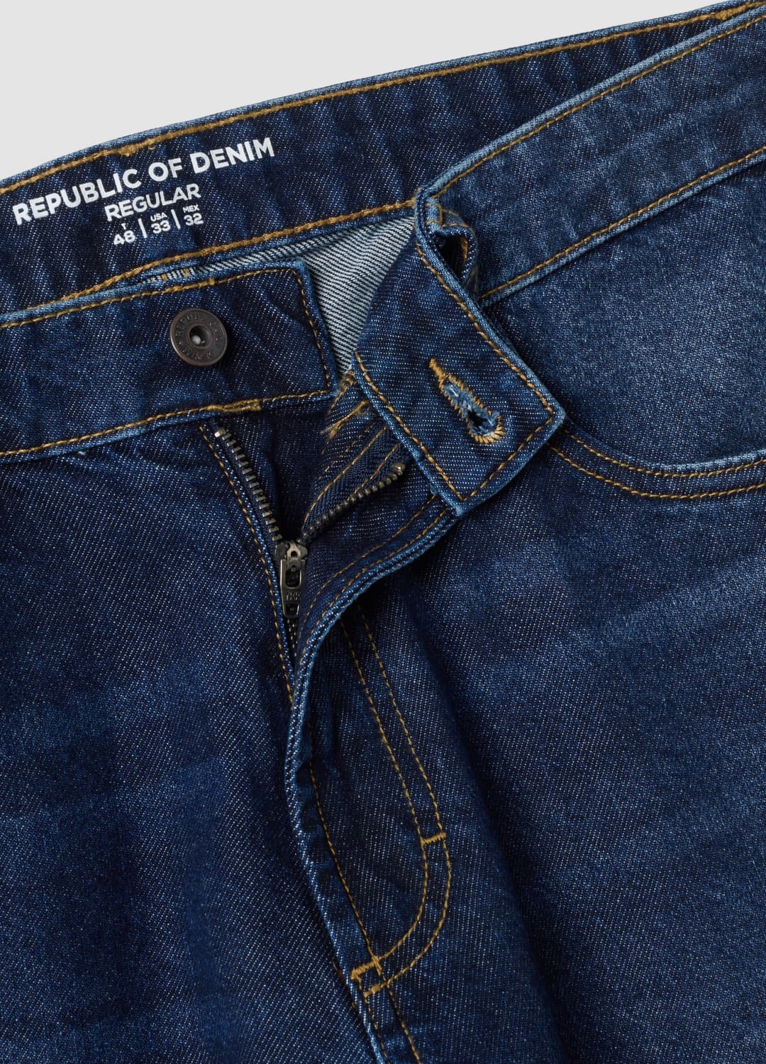 Regular-fit-jeans Aus Denim Aus Reiner Baumwolle | OVS Regular-fit-jeans Aus Denim Aus Reiner Baumwolle - 6 | OVS