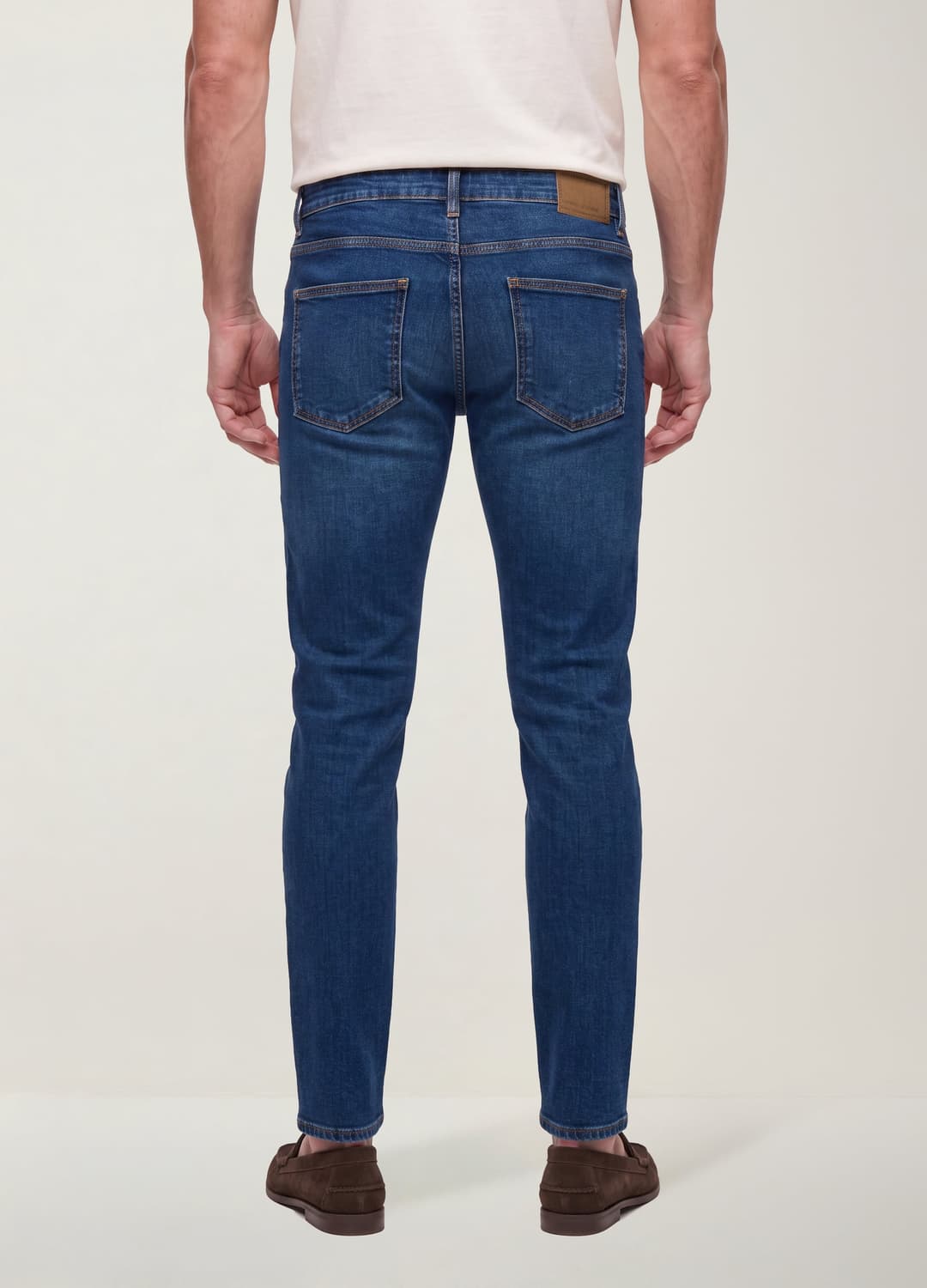 Blaue Slim-fit-jeans Aus Stretch-baumwolle | OVS Blaue Slim-fit-jeans Aus Stretch-baumwolle - 9 | OVS