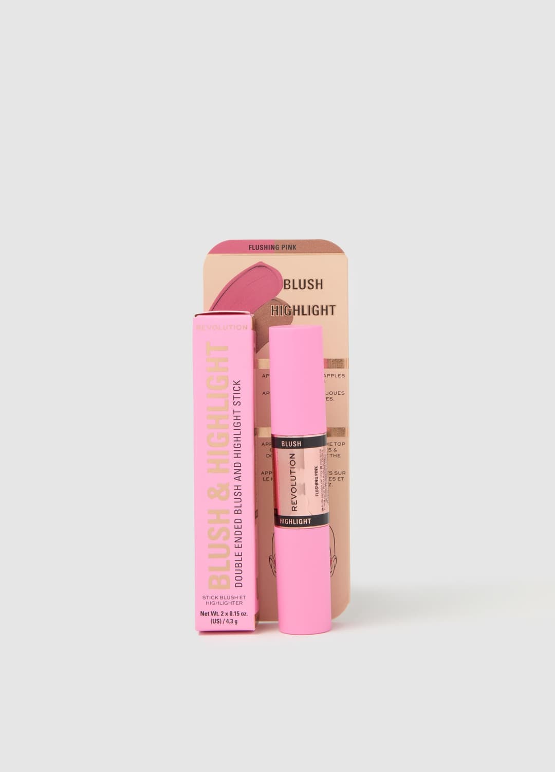 Blush & Highlight Stick Flushing Pink | OVS Blush & Highlight Stick Flushing Pink - 0 | OVS