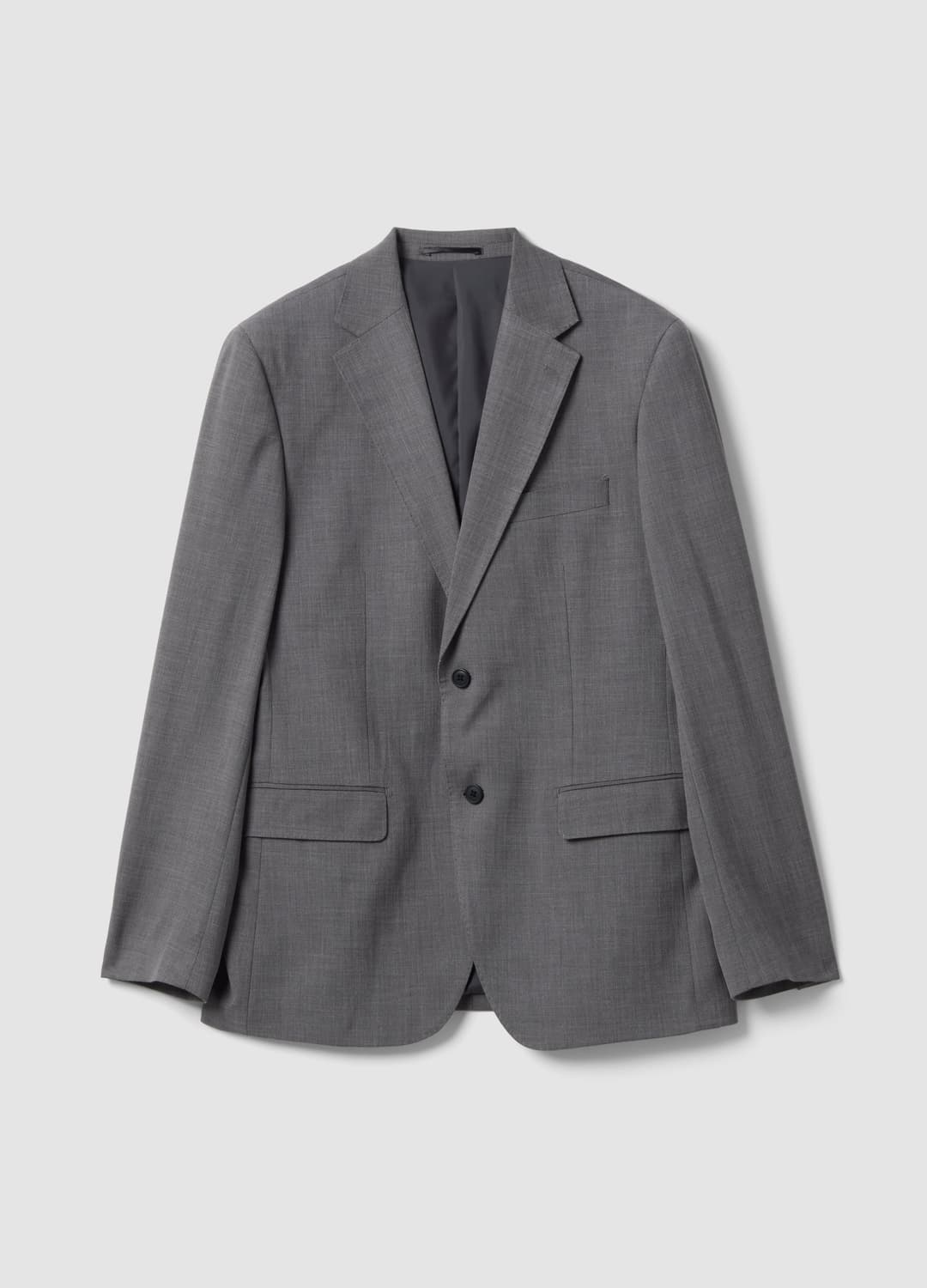 Blazer Grigio In Viscosa Elasticizzata Slim Fit Con Rever Classico | OVS Blazer Grigio In Viscosa Elasticizzata Slim Fit Con Rever Classico - 4 | OVS