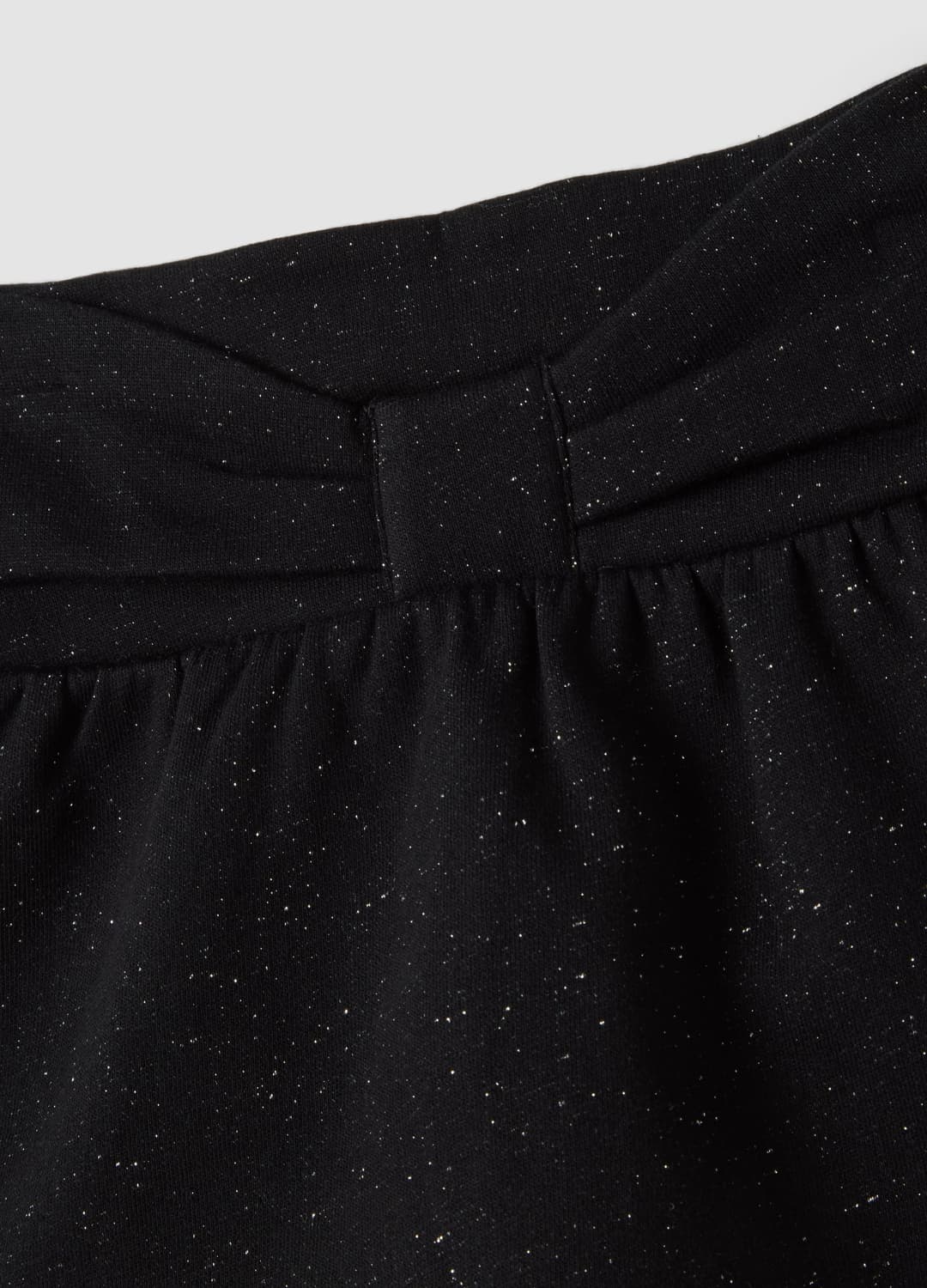 Gonna Nera In Misto Cotone Con Glitter E Fiocco Per Bimba | OVS Gonna Nera In Misto Cotone Con Glitter E Fiocco Per Bimba - 2 | OVS