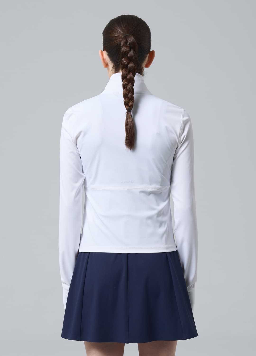 Felpa Full Zip Bianca In Tessuto Tecnico Elasticizzato Altavia Court | OVS Felpa Full Zip Bianca In Tessuto Tecnico Elasticizzato Altavia Court - 3 | OVS