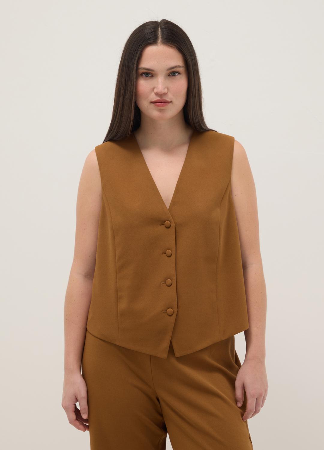 PAIDAXING Gilet da donna in cotone e lino, vestibilità ampia, senza maniche, con tasche, casual, scollo a V, con bottoni, gilet, leggero, tinta unita, estivo, Nero , M PAIDAXING Gilet da donna in cotone e lino, vestibilità ampia, senza maniche, con tasche, casual, scollo a V, con bottoni, gilet, leggero, tinta unita, estivo, Nero , M