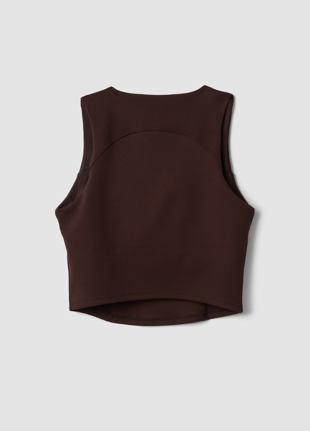 Braunes Crop-top Aus Atmungsaktivem Stretchmaterial Altavia Studio | OVS Braunes Crop-top Aus Atmungsaktivem Stretchmaterial Altavia Studio - 6 | OVS