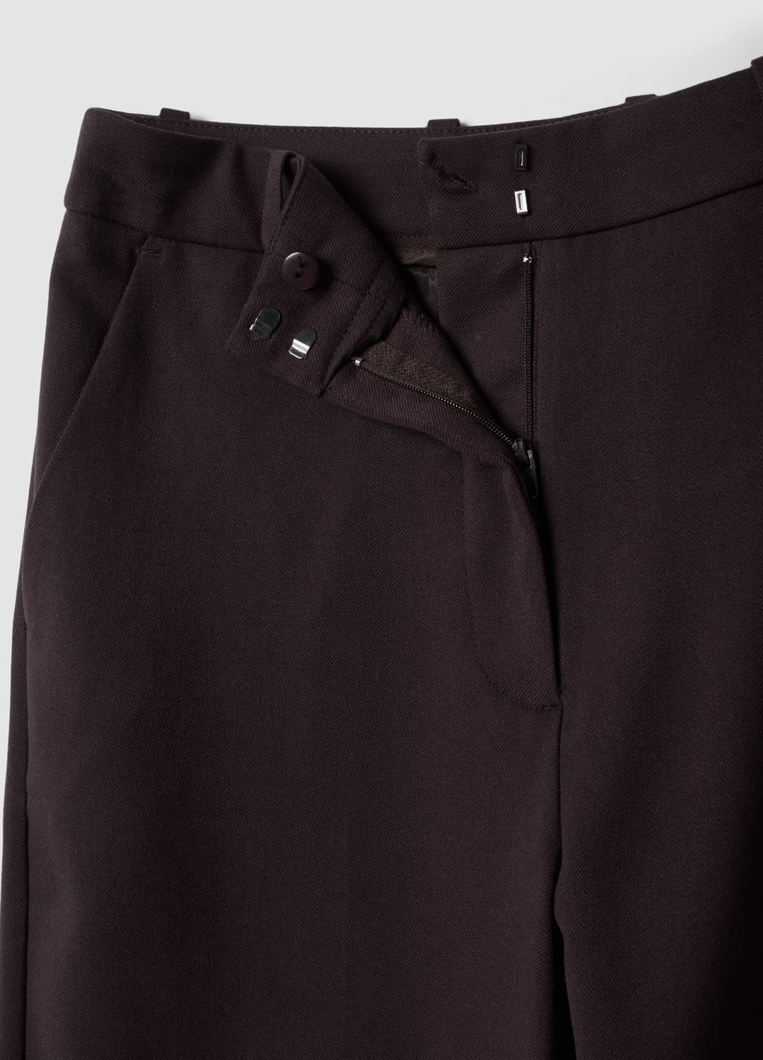 Pantaloni Formali Marroni Flare In Viscosa Elasticizzata | OVS Pantaloni Formali Marroni Flare In Viscosa Elasticizzata - 1 | OVS