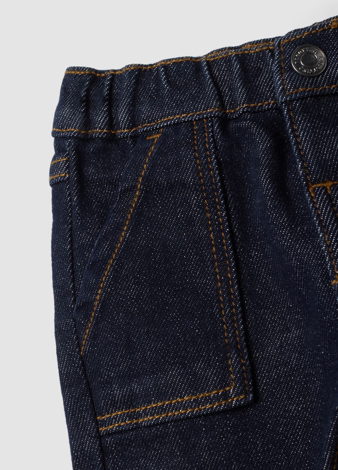 Pantaloni Denim Blu In Cotone Elasticizzato Con Ricamo Orsetto Per Neonato | OVS Pantaloni Denim Blu In Cotone Elasticizzato Con Ricamo Orsetto Per Neonato - 3 | OVS