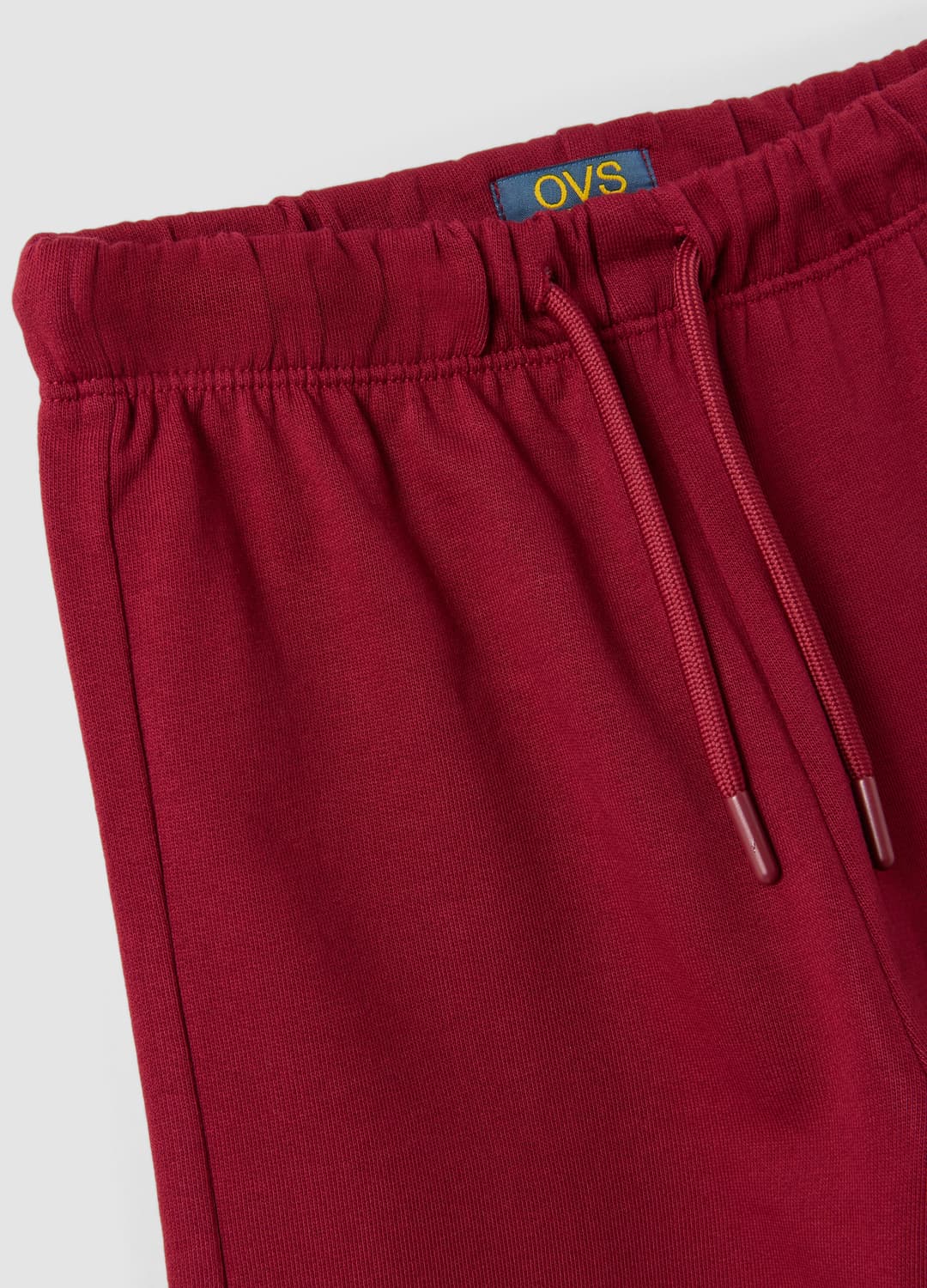 Rote Hose Aus Reiner Baumwolle Mit Elastischem Bund Und Schleife Für Mädchen | OVS Rote Hose Aus Reiner Baumwolle Mit Elastischem Bund Und Schleife Für Mädchen - 3 | OVS