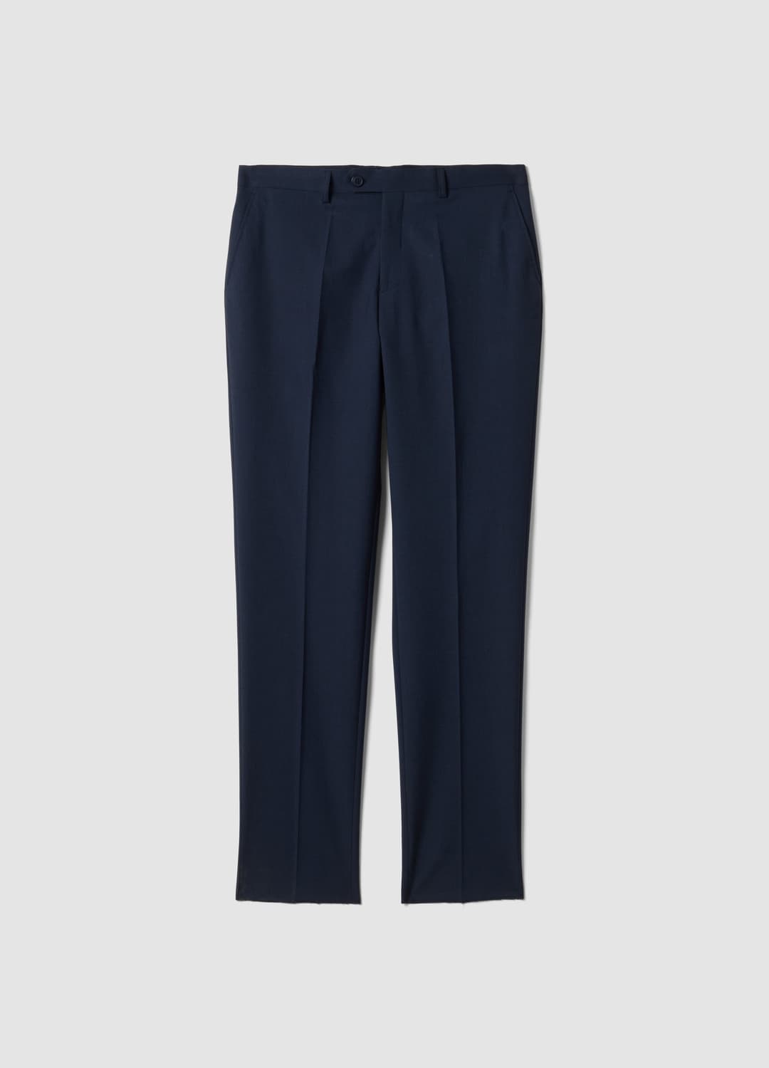Blaue Regular-fit-hose Aus Stretch-viskose | OVS Blaue Regular-fit-hose Aus Stretch-viskose - 0 | OVS
