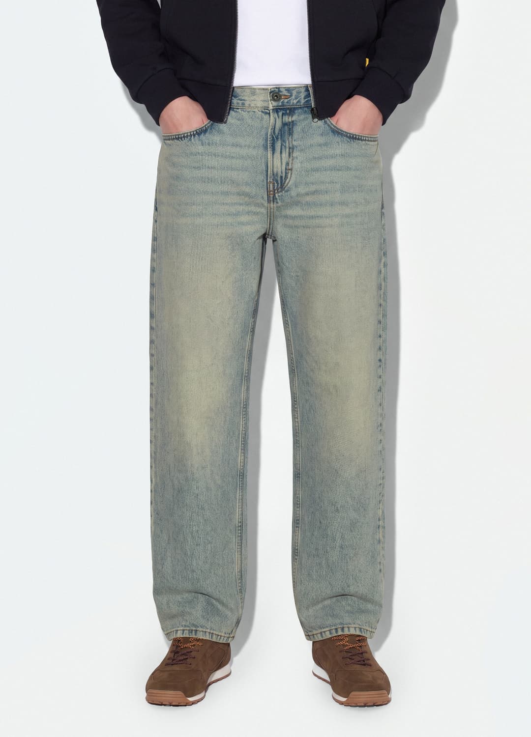 Hellblaue Denim-jeans Aus Reiner Baumwolle | OVS Hellblaue Denim-jeans Aus Reiner Baumwolle - 1 | OVS