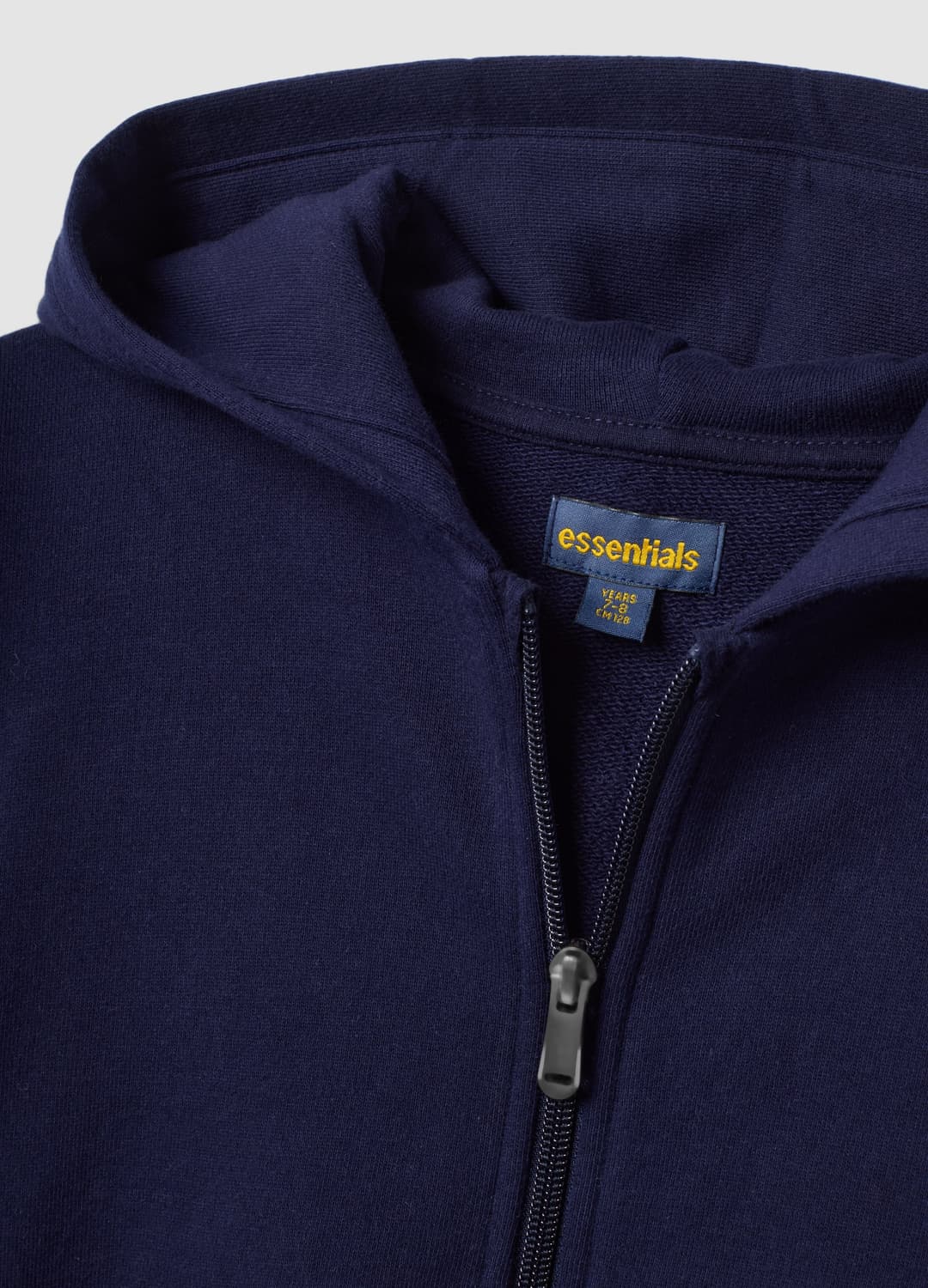 Blaue Kapuzen-sweatjacke Aus Reiner Baumwolle | OVS Blaue Kapuzen-sweatjacke Aus Reiner Baumwolle - 2 | OVS