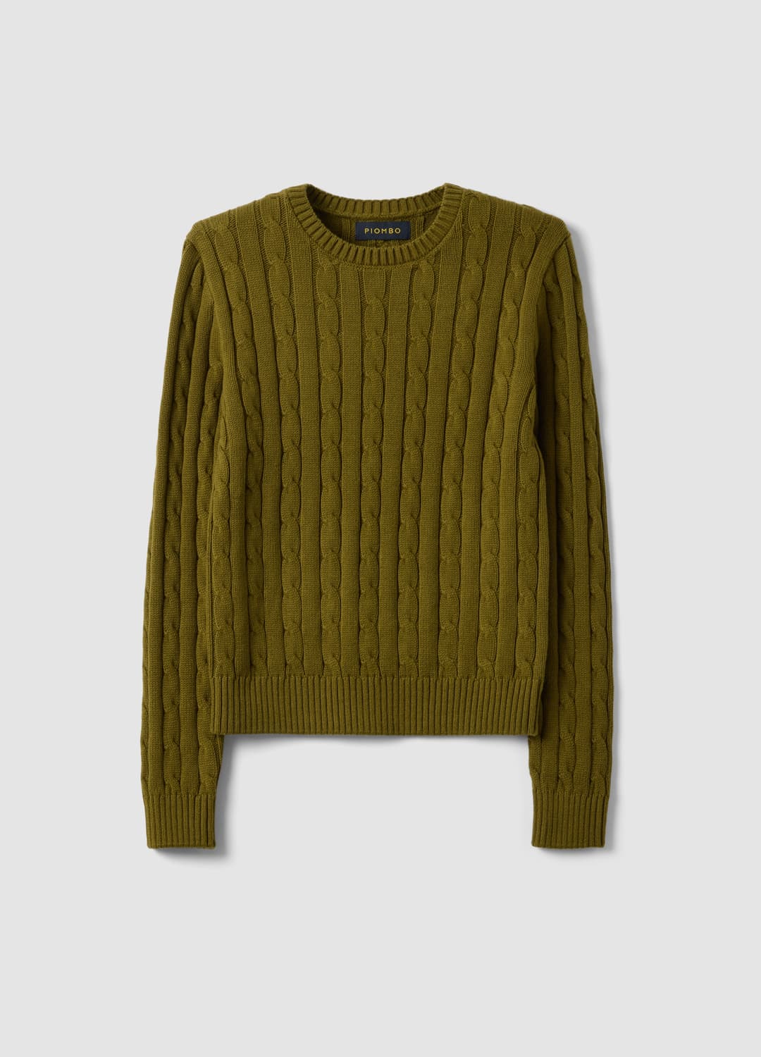 Maglia Verde In Puro Cotone A Trecce Con Girocollo | OVS Maglia Verde In Puro Cotone A Trecce Con Girocollo - 4 | OVS