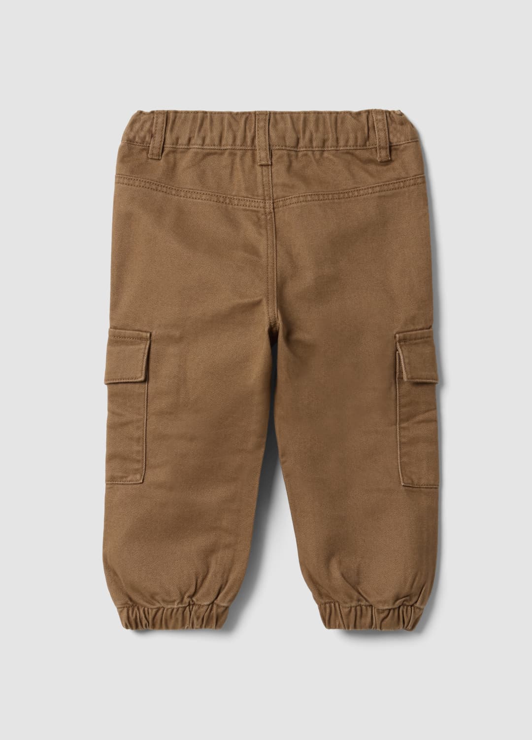 Pantaloni Cargo Marroni In Puro Cotone Per Bimbo | OVS Pantaloni Cargo Marroni In Puro Cotone Per Bimbo - 1 | OVS