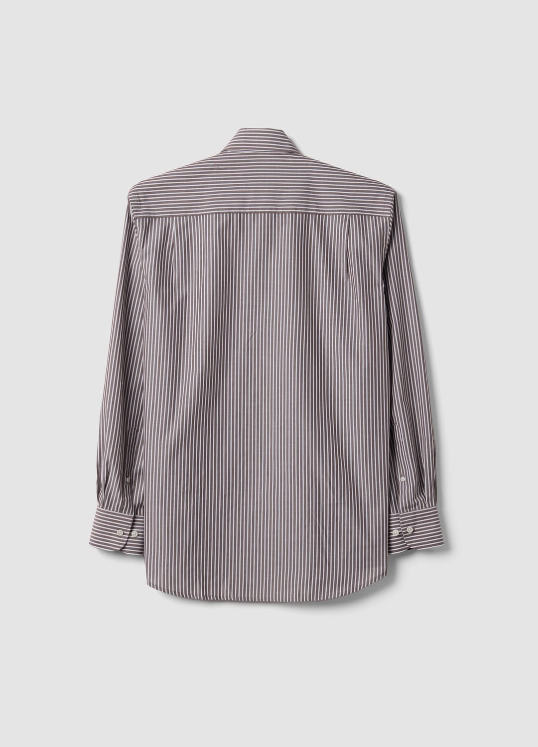 Camicia Marrone In Misto Cotone A Righe Con Collo Botton Down Easy Iron Regular Fit | OVS Camicia Marrone In Misto Cotone A Righe Con Collo Botton Down Easy Iron Regular Fit - 5 | OVS