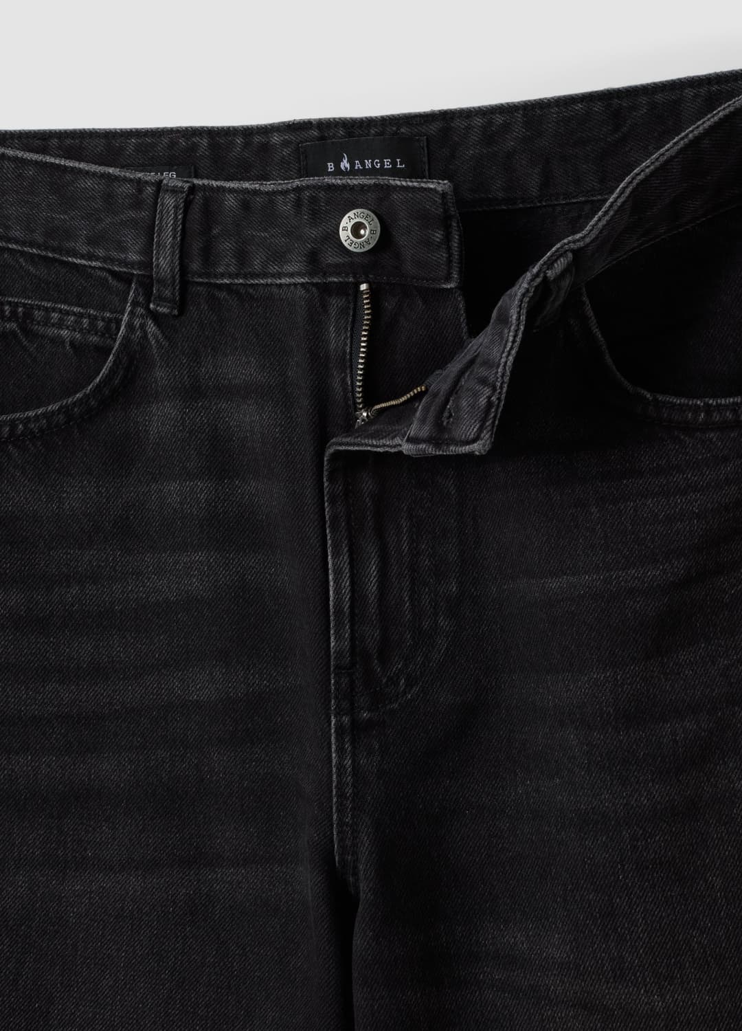 Schwarze Wide-leg-denimjeans Aus Reiner Baumwolle | OVS Schwarze Wide-leg-denimjeans Aus Reiner Baumwolle - 5 | OVS