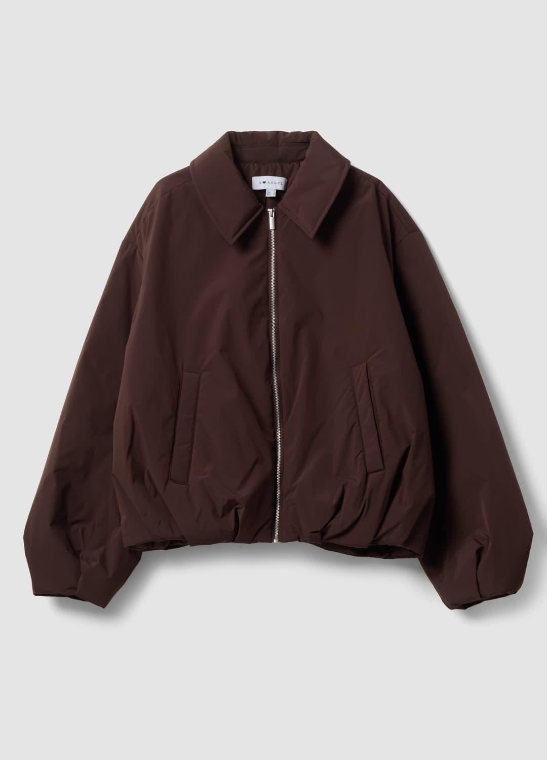 Giacca Marrone Regular Fit Con Zip E Collo Ampio | OVS Giacca Marrone Regular Fit Con Zip E Collo Ampio - 0 | OVS
