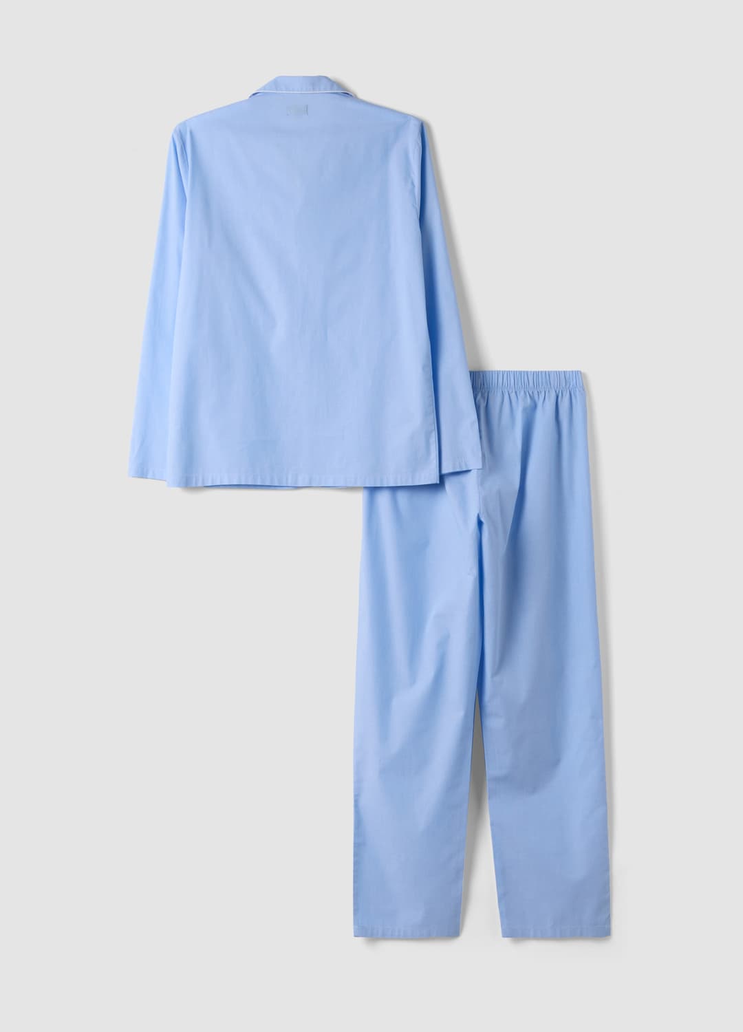 Pigiama Azzurro In Cotone Organico Con Colletto | OVS Pigiama Azzurro In Cotone Organico Con Colletto - 5 | OVS