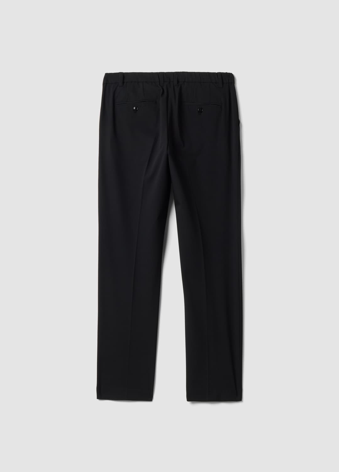 Schwarze Slim-fit-chinohose Aus Elastischem Viskose-twill | OVS Schwarze Slim-fit-chinohose Aus Elastischem Viskose-twill - 2 | OVS