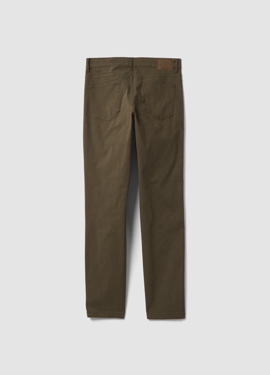Grüne Slim-fit-hose Aus Elastischem Baumwolltwill | OVS Grüne Slim-fit-hose Aus Elastischem Baumwolltwill - 6 | OVS
