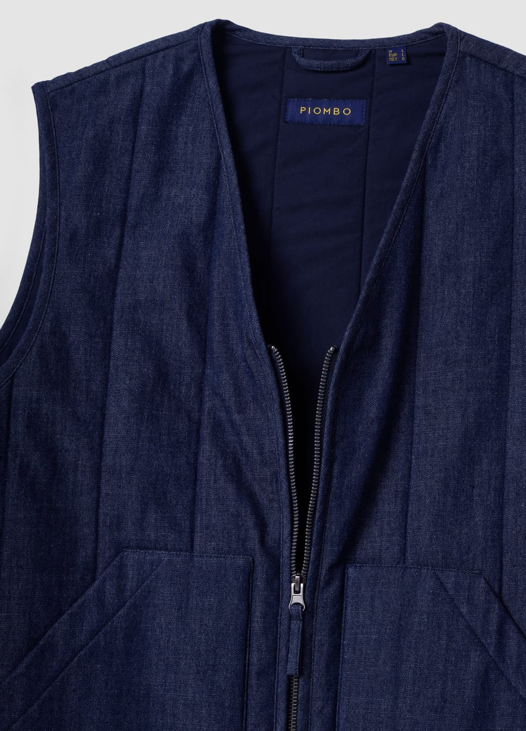 Gilet Blu In Misto Cotone | OVS Gilet Blu In Misto Cotone - 1 | OVS