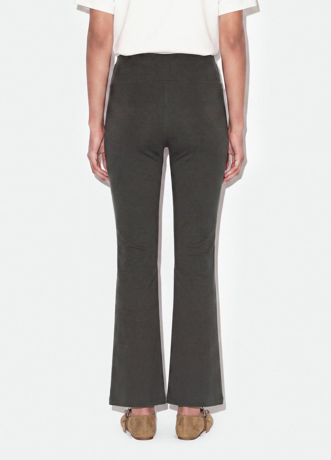 Schwarze Flare-hose Aus Stretch-baumwolle | OVS Schwarze Flare-hose Aus Stretch-baumwolle - 2 | OVS