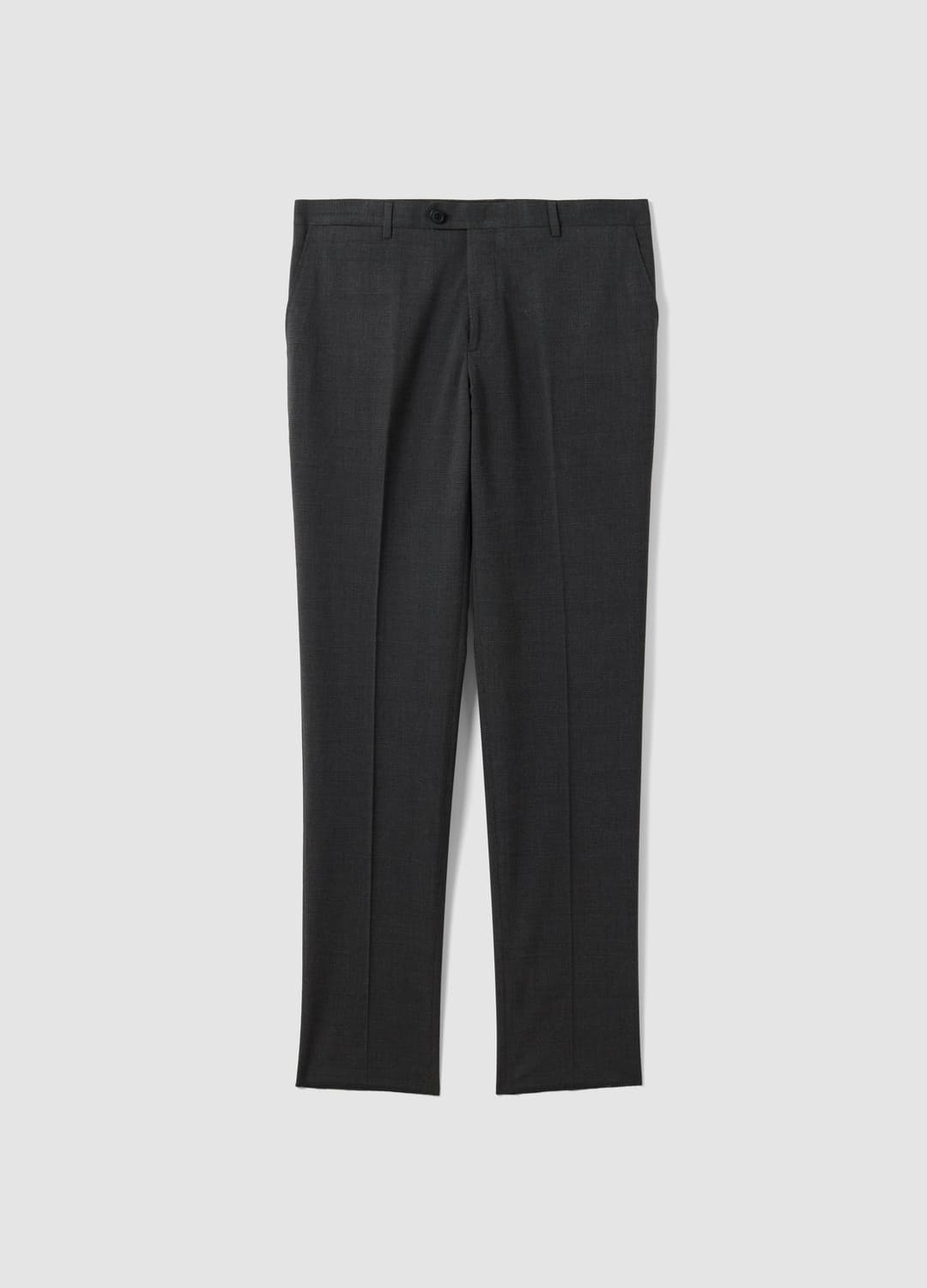 Graue Slim-fit-anzughose Aus Stretch-viskose | OVS Graue Slim-fit-anzughose Aus Stretch-viskose - 0 | OVS