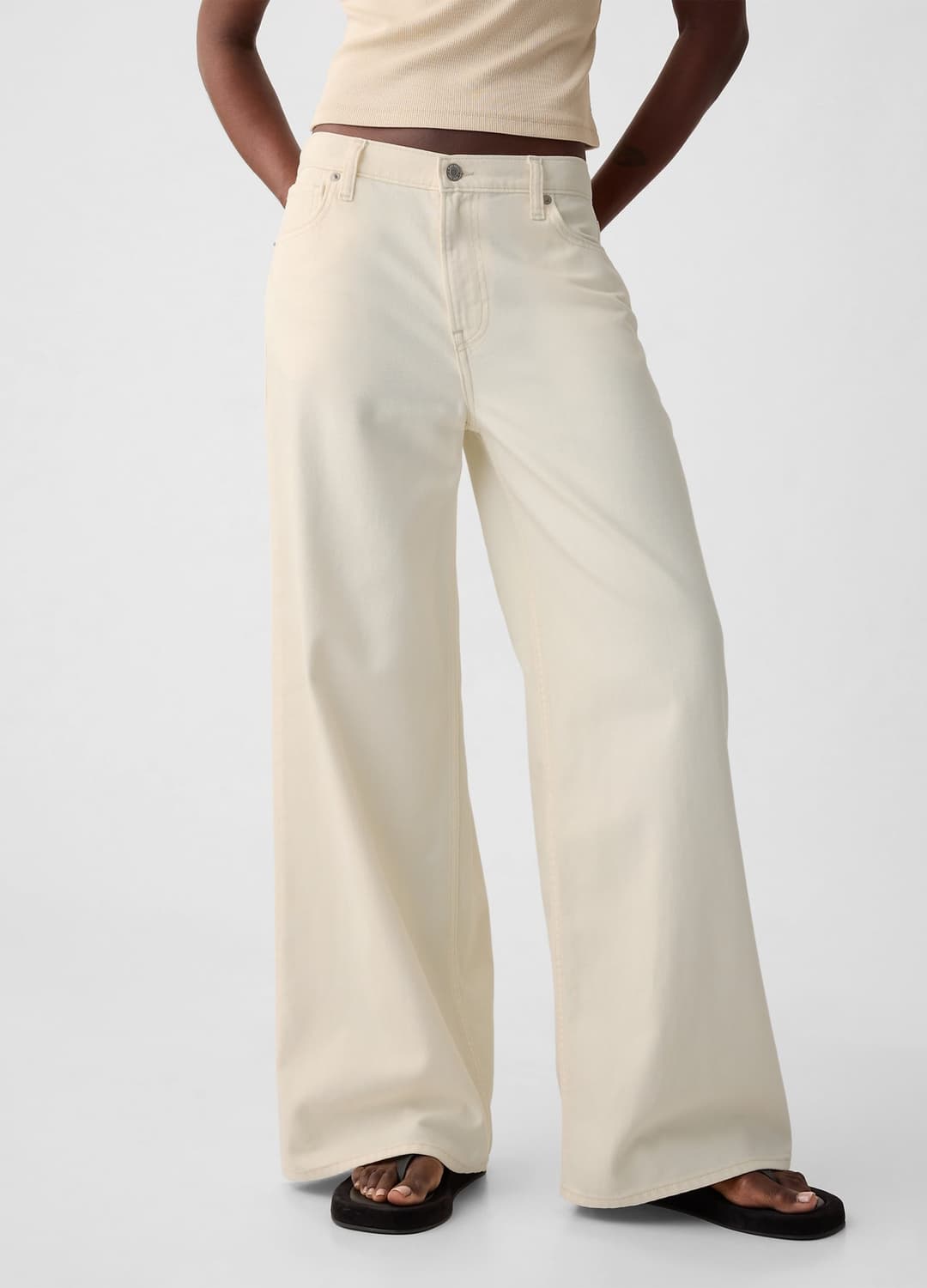 Jeans Wide Leg In Lyocell E Cotone | OVS Jeans Wide Leg In Lyocell E Cotone - 1 | OVS