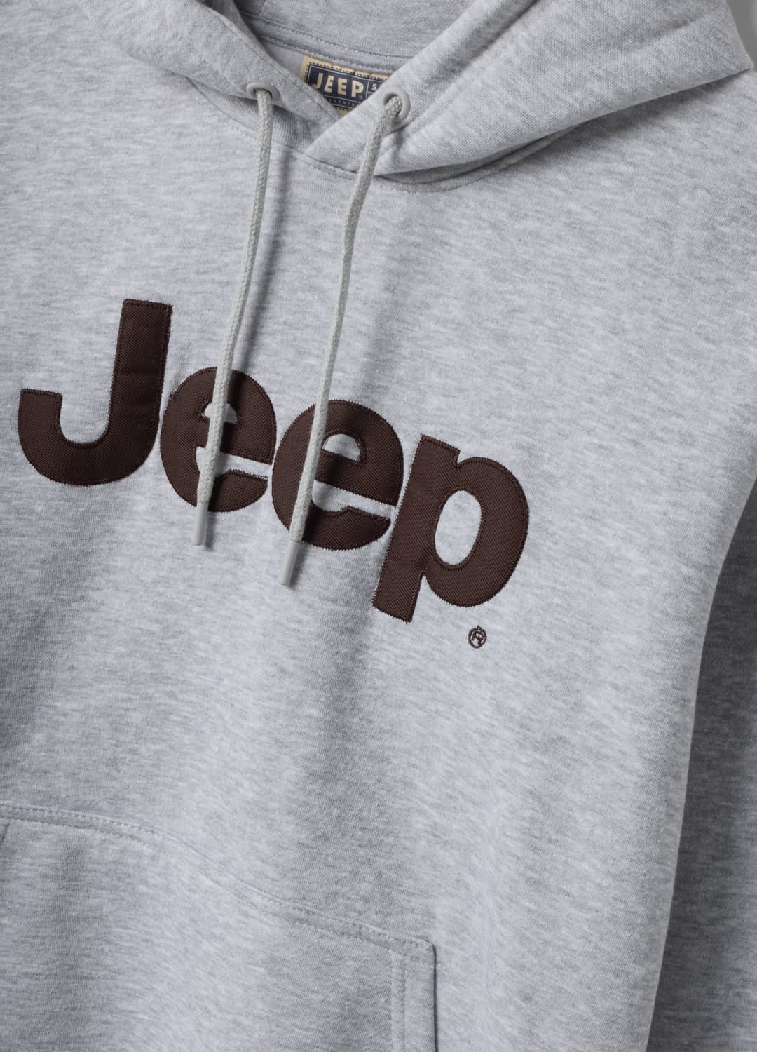 Felpa Grigia In Misto Cotone Con Cappuccio E Stampa Jeep Relaxed Fit | OVS Felpa Grigia In Misto Cotone Con Cappuccio E Stampa Jeep Relaxed Fit - 5 | OVS