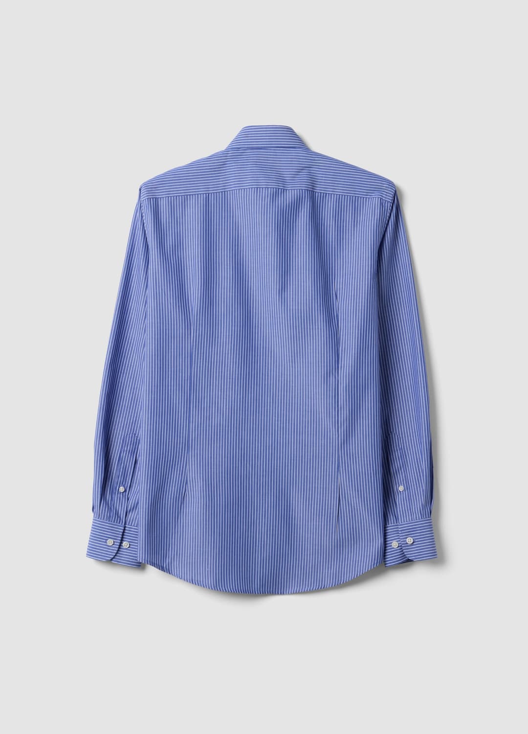 Camicia Blu In Misto Cotone Con Collo Botton Down Slim Fit Easy Iron | OVS Camicia Blu In Misto Cotone Con Collo Botton Down Slim Fit Easy Iron - 5 | OVS