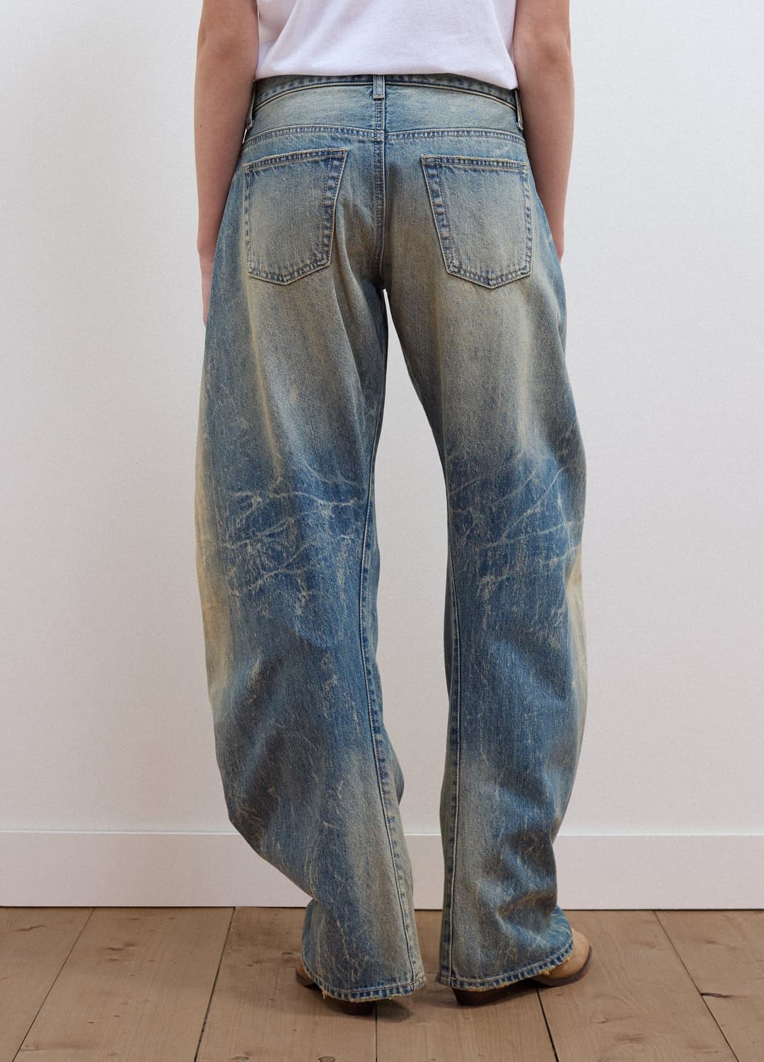 Hellblaue Loose-fit-jeans Aus Reiner Baumwolle | OVS Hellblaue Loose-fit-jeans Aus Reiner Baumwolle - 2 | OVS