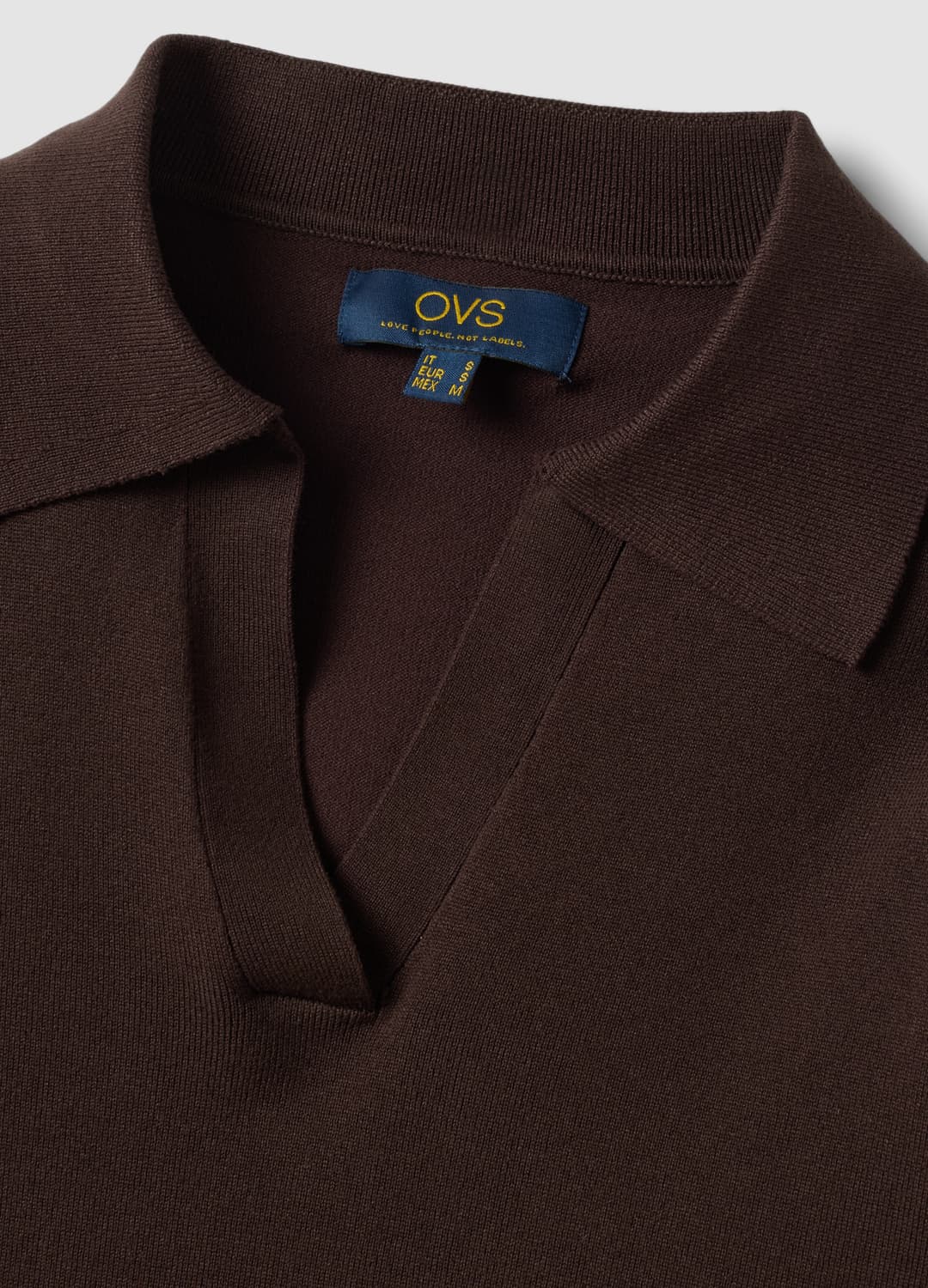 Brauner Pullover Aus Viskosemix Mit Polokragen | OVS Brauner Pullover Aus Viskosemix Mit Polokragen - 5 | OVS