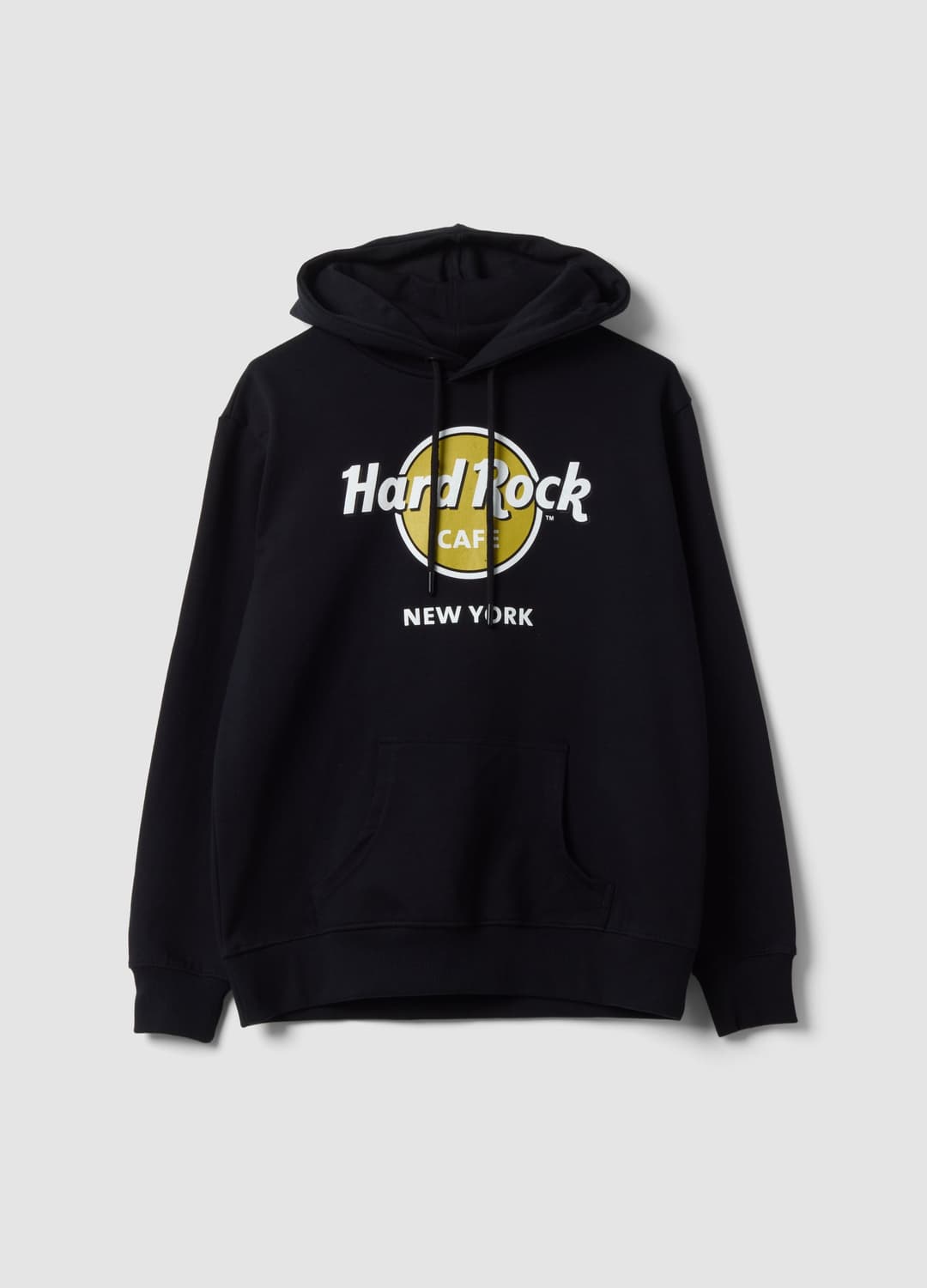 Felpa Nera Con Cappuccio In Puro Cotone E Logo Hard Rock Cafe | OVS Felpa Nera Con Cappuccio In Puro Cotone E Logo Hard Rock Cafe - 0 | OVS