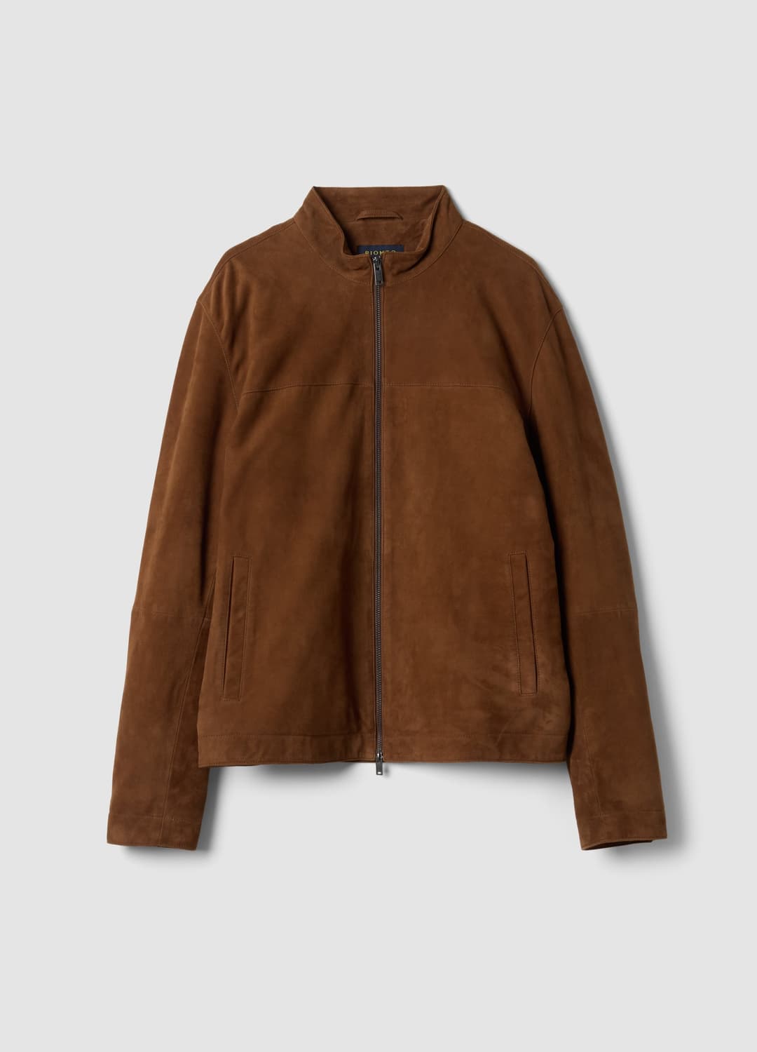 Giacca Marrone In Vera Pelle Con Zip Regular Fit | OVS Giacca Marrone In Vera Pelle Con Zip Regular Fit - 0 | OVS